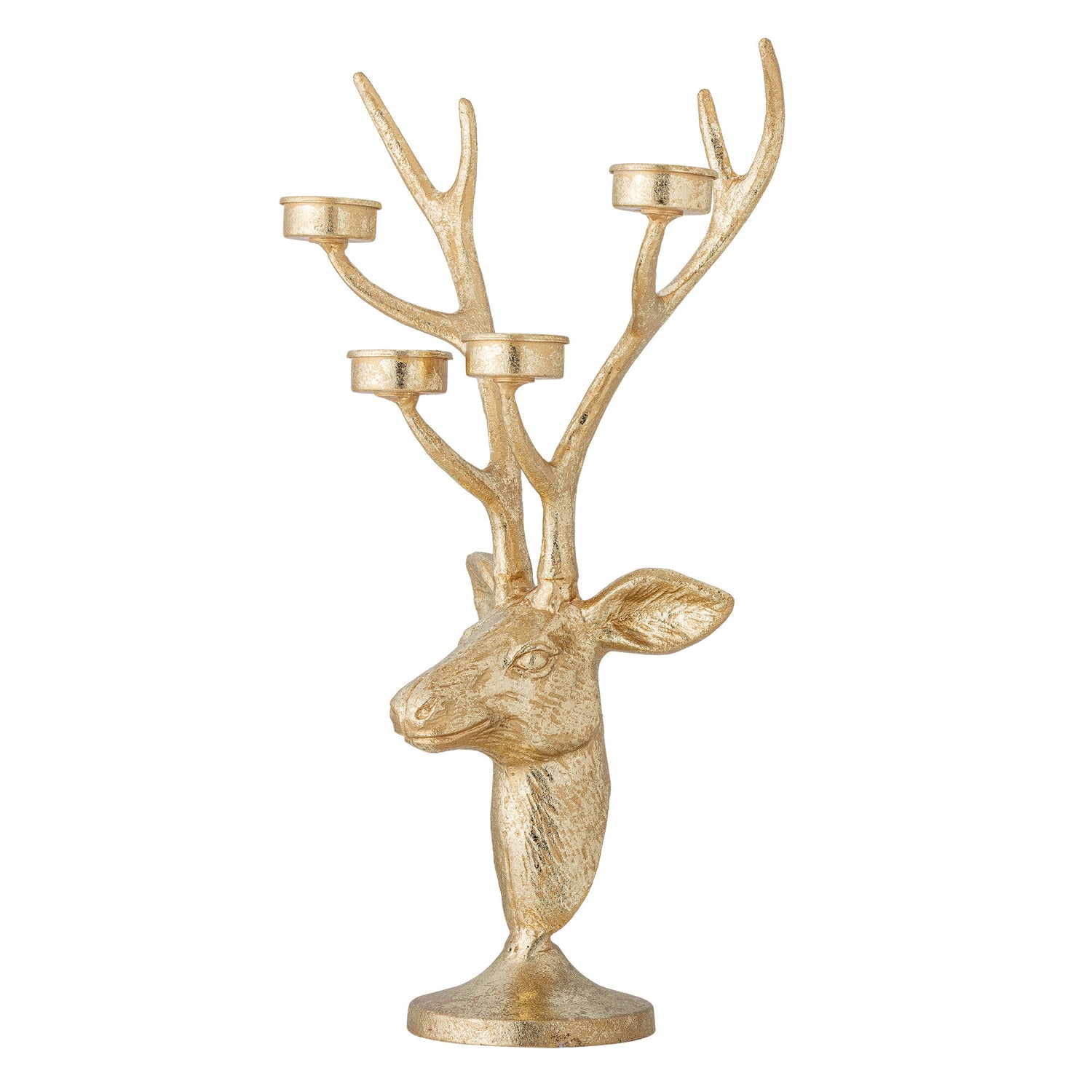 Bloomingville Kanei FyrfadStage, ouro, metal