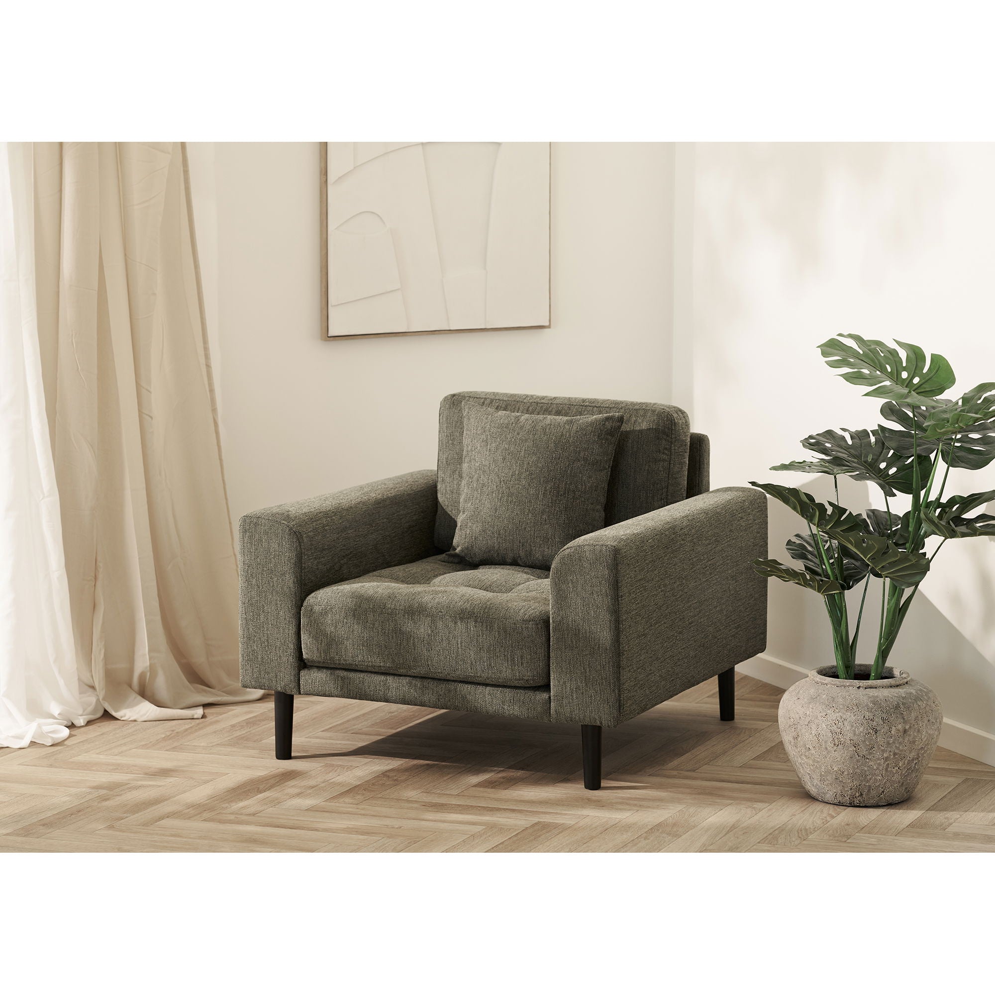 Cadeira Lido Lounge - Cadeira de lounge, Olive Green, HN1020