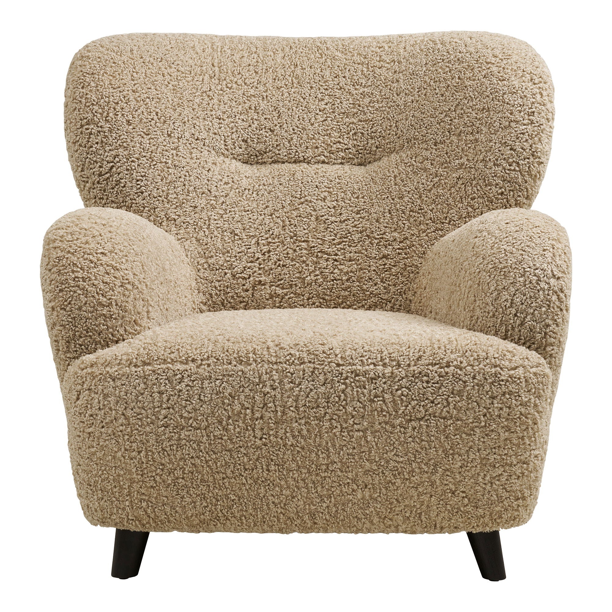 Cadeira de lounge Lunaro - cadeira de lounge, marrom claro, HN1265