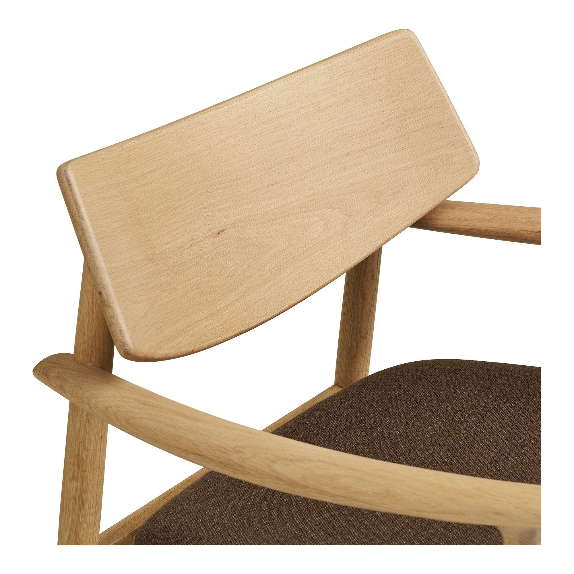 Conjunto de Olvera - cadeira de lounge e pés, natureza/marrom HN1084