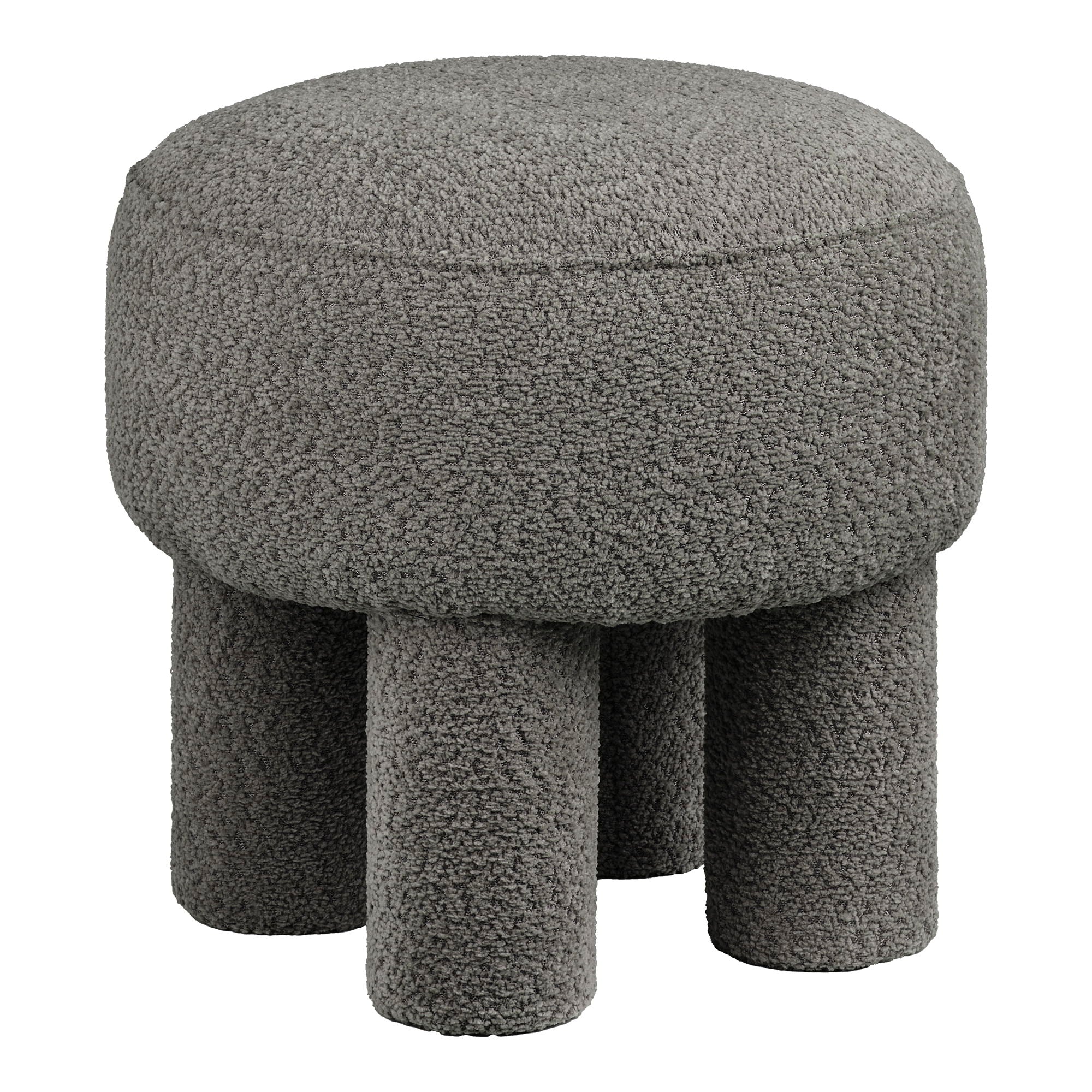Canberra PUF - PUF, CACO CINZECIDO Ø43X43 CM, HN1312