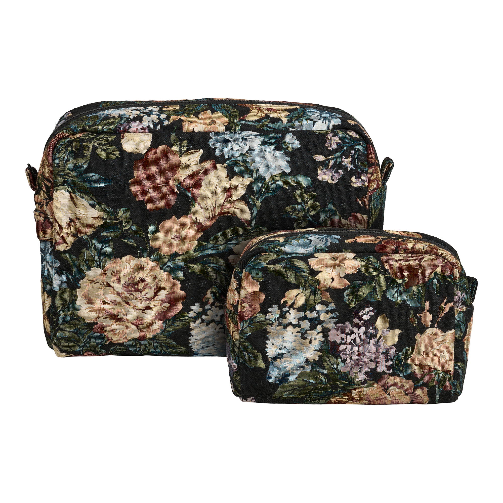 Bolsa de vaso sanitário Zoe - bolsa de vaso sanitário, conjunto de mistura preta de 2