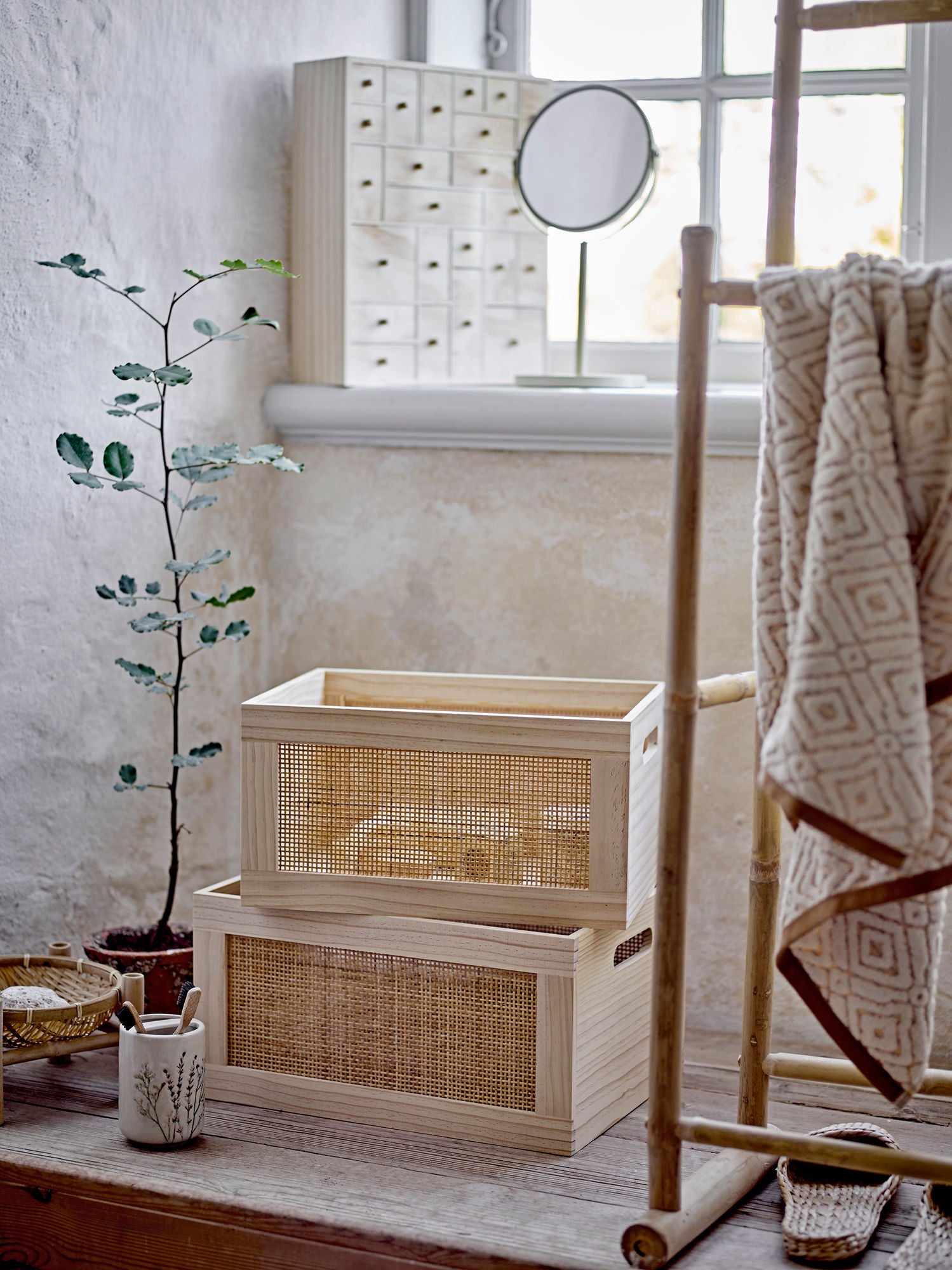 Bloomingville Piana Storage Box, Nature, FSC® 100%, Pine