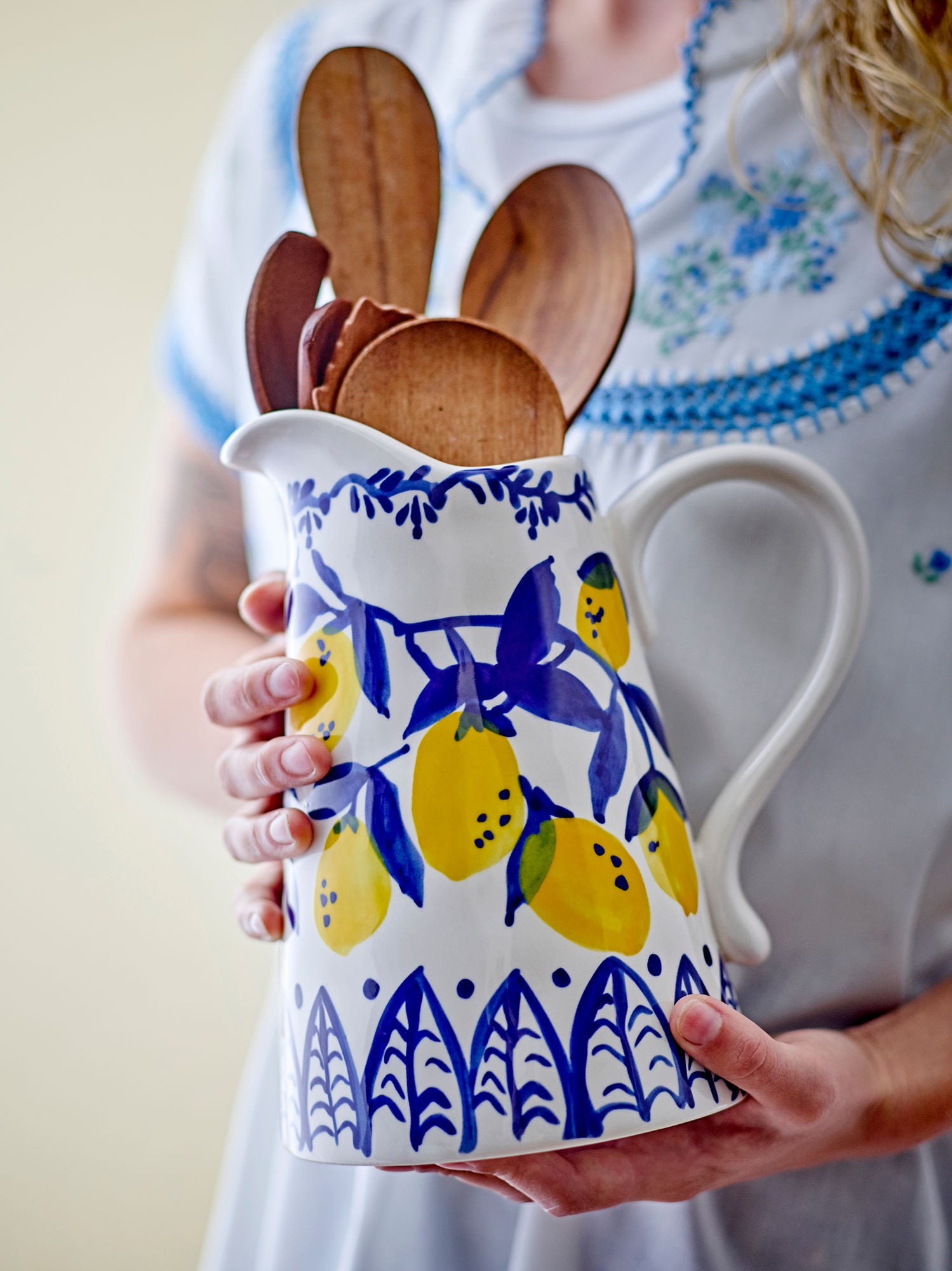 Coleção criativa Maxima cander, azul, grés