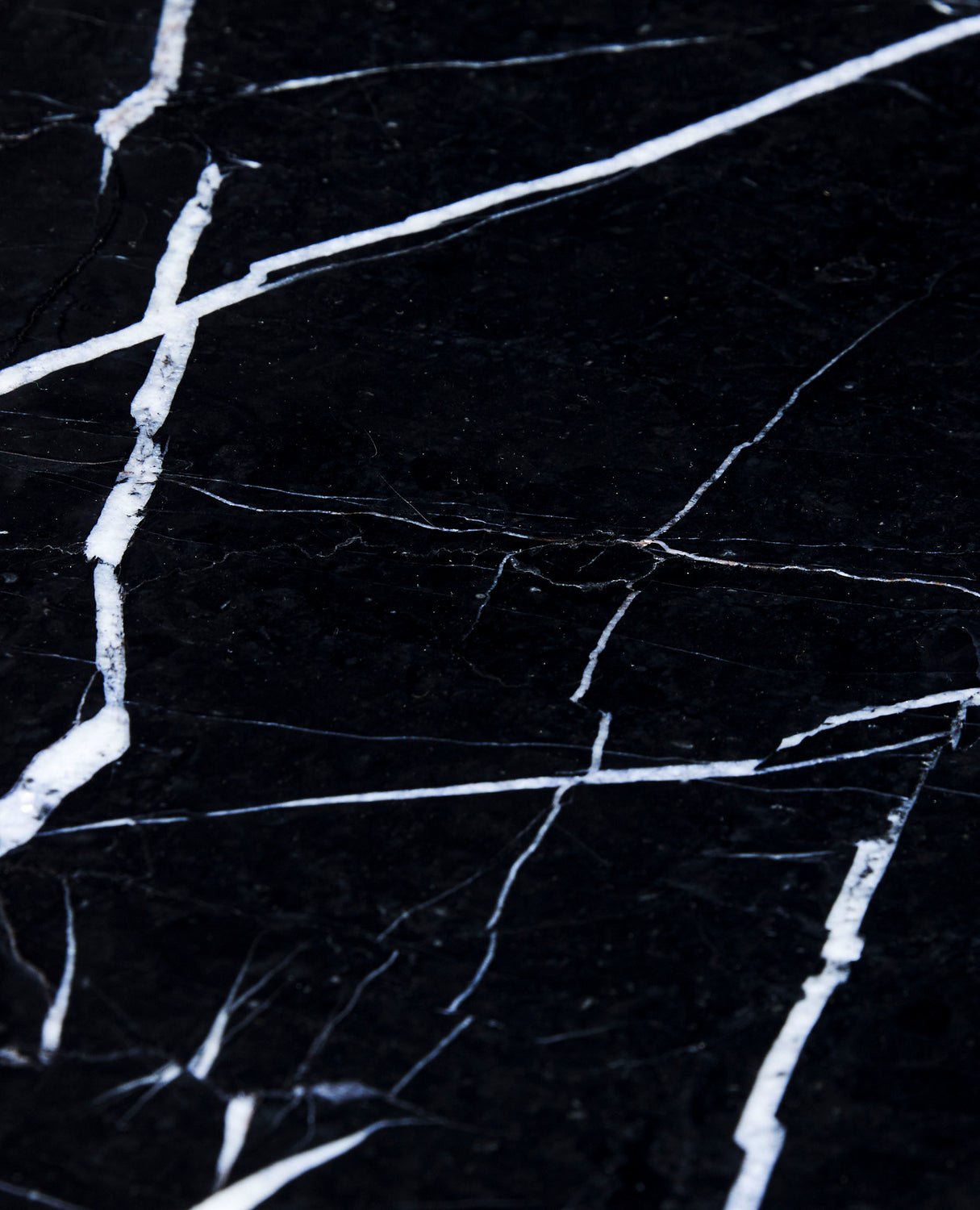 Mesa Lateral Raw Preta/Natural - 60x40xh42cm