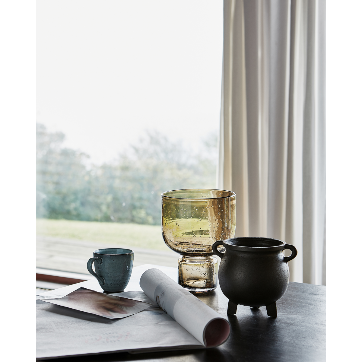 Vaso, hdfarida, marrom