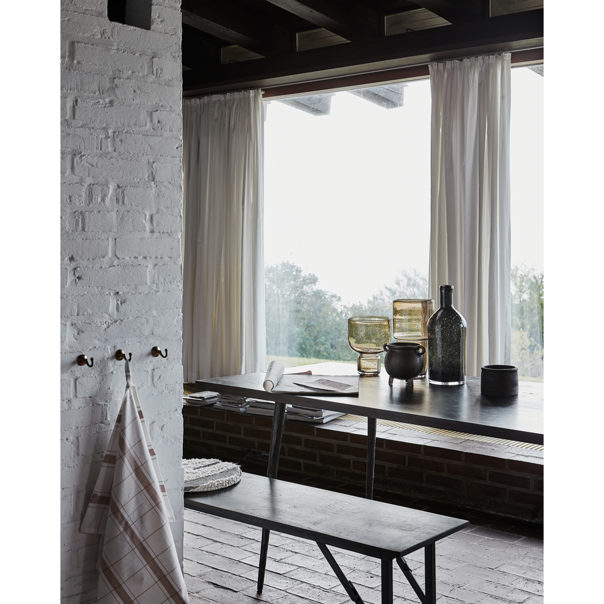 Vaso, hdfarida, marrom