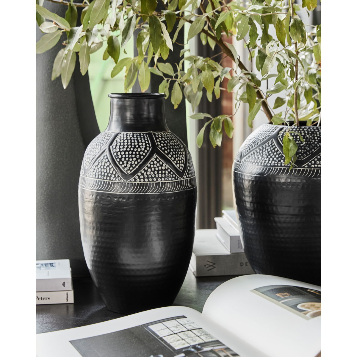 Vaso, hdbloss, preto