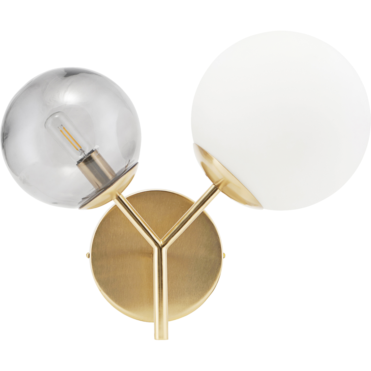 Lâmpada de parede, hdtwice, latão