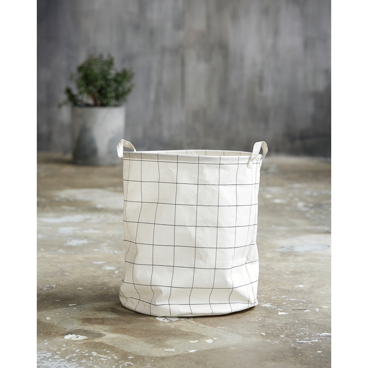 Bolsa de lavanderia, hdsquares, branco e preto