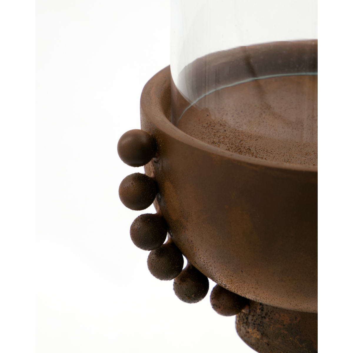 Candlestick, HdManet, Antique Brown