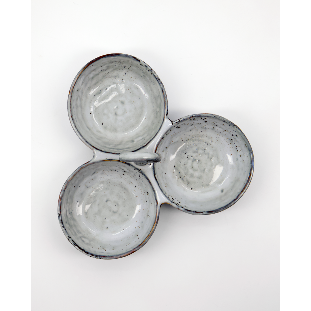 Tigelas de servir, hdrustic, cinza escuro