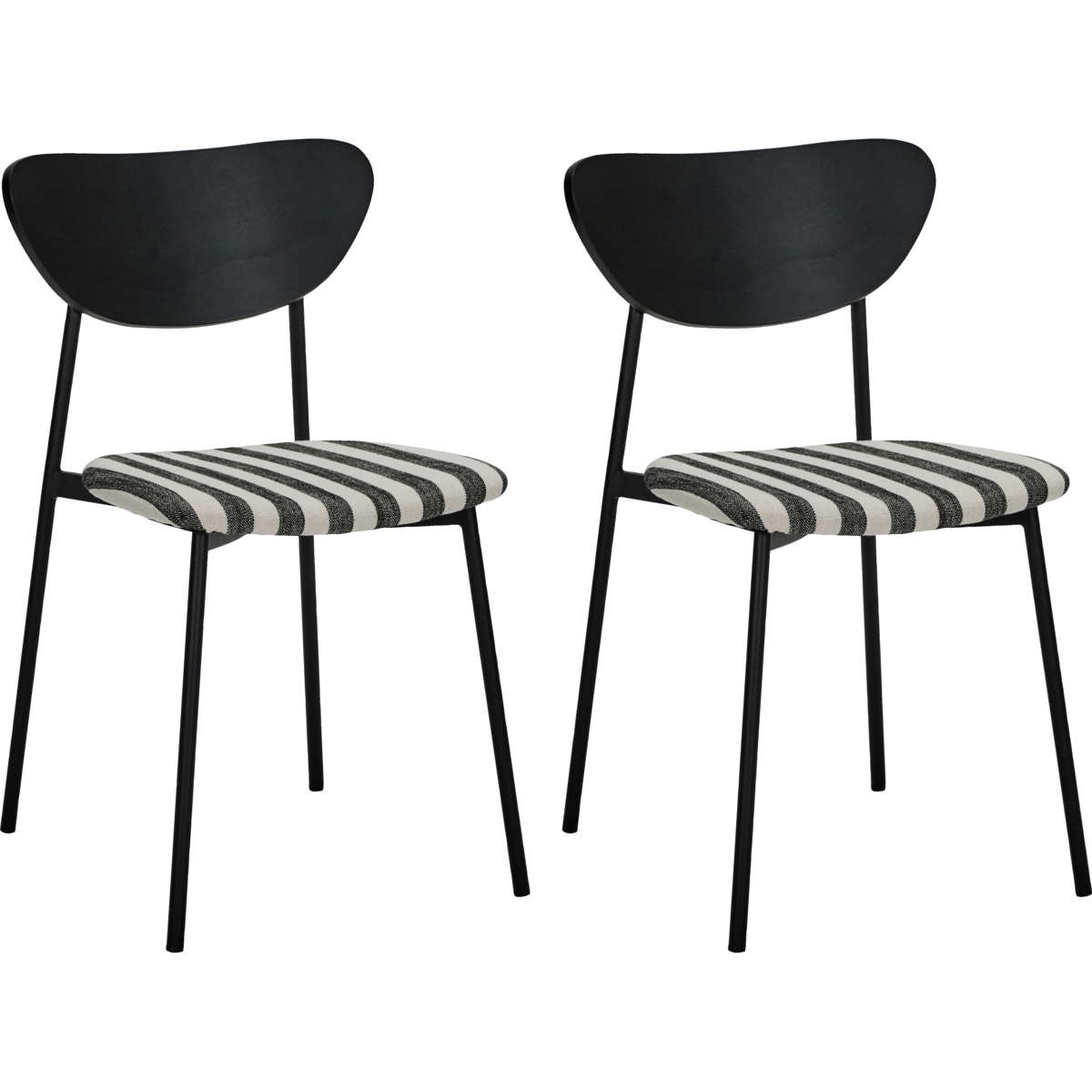 Cadeiras, hdmust, preto; branco