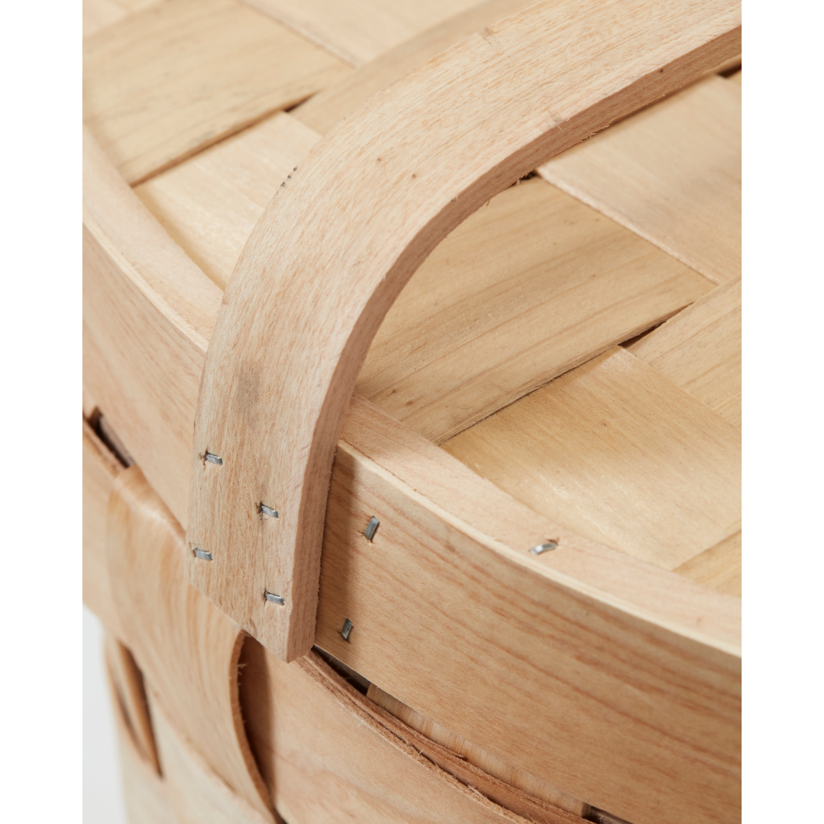 Cesto com tampa, HDEdição, Natural