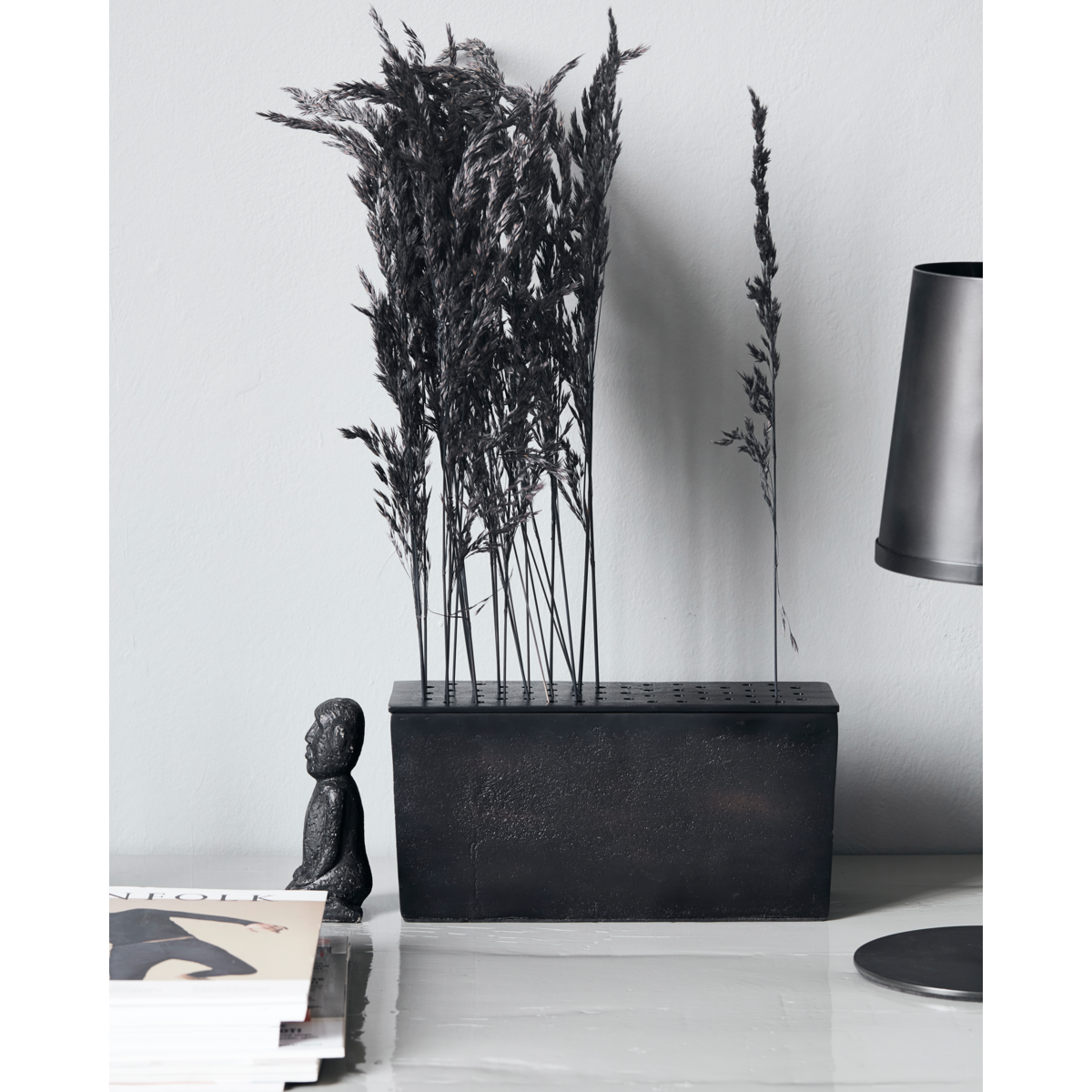 Vaso, fluxo hd, bronze dourado