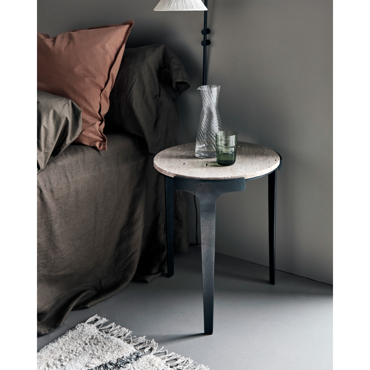 Mesa lateral, Hdflana, cinza