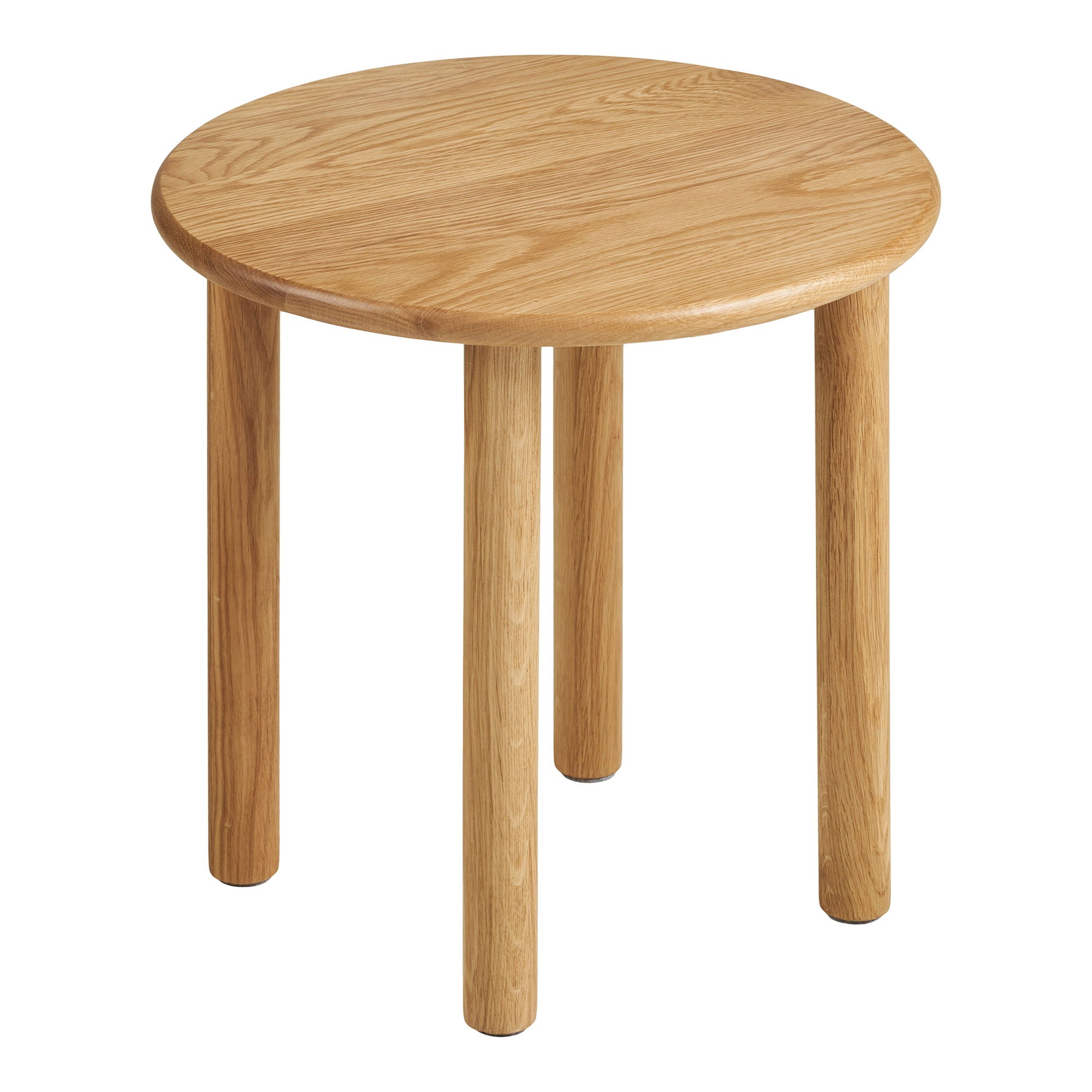 Jena Tabela lateral - mesa lateral, carvalho, natureza Ø40x40 cm