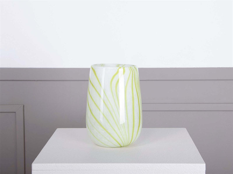 Zinnia vaso, branco