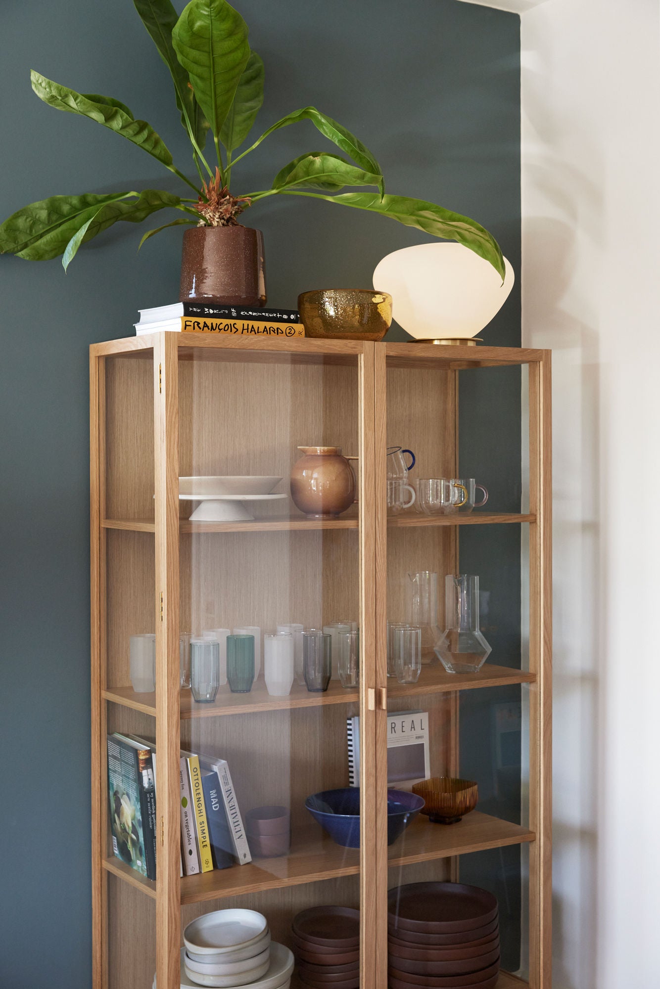 Vitrina Panorama Grande Natural - 110x42xh190cm