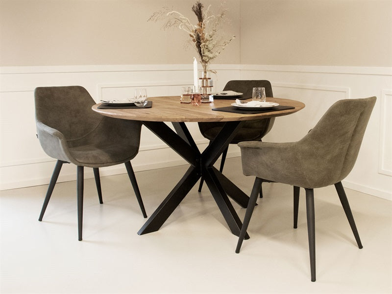 Cadeira Signe, verde oliva