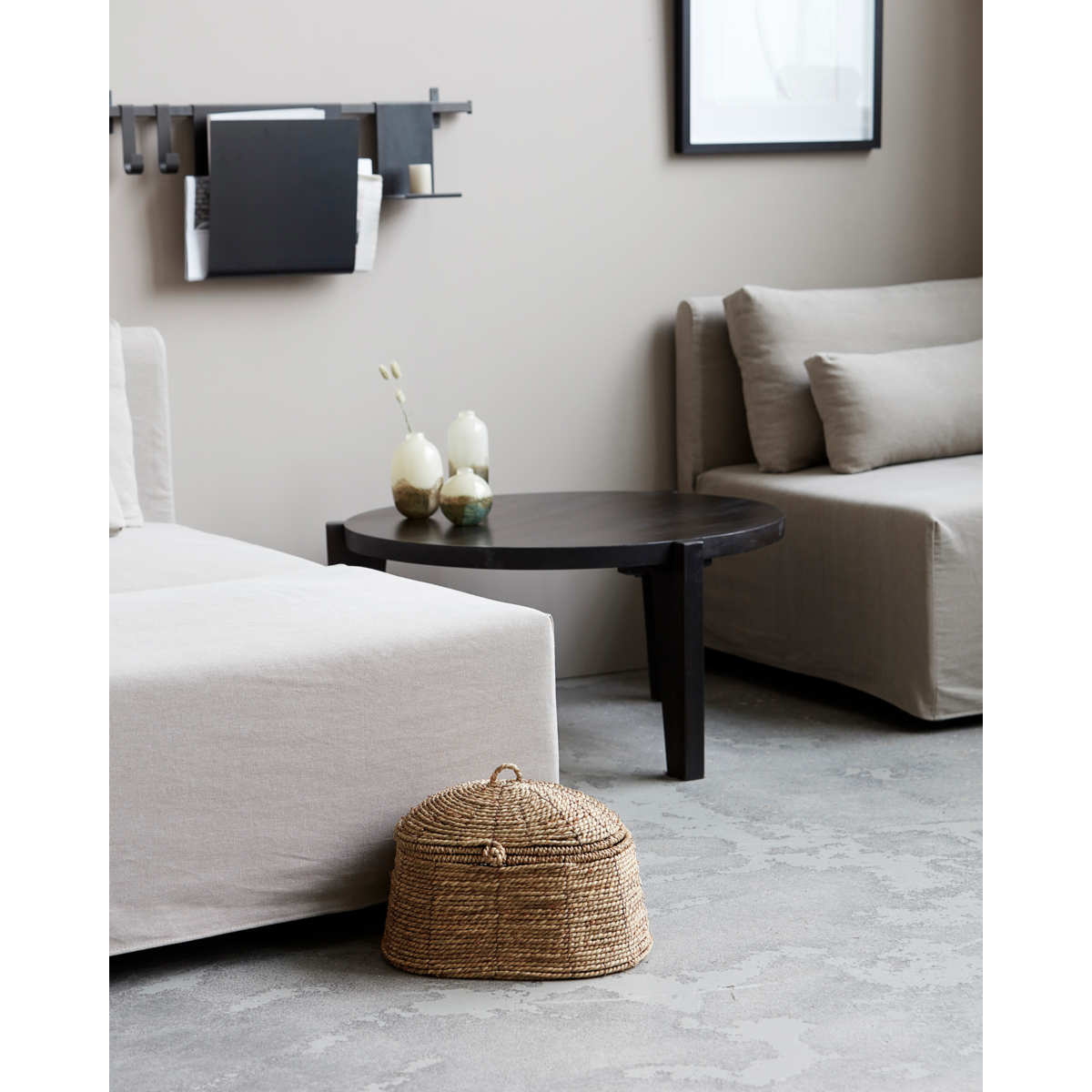 Cesto com tampa, HDRama, Natureza