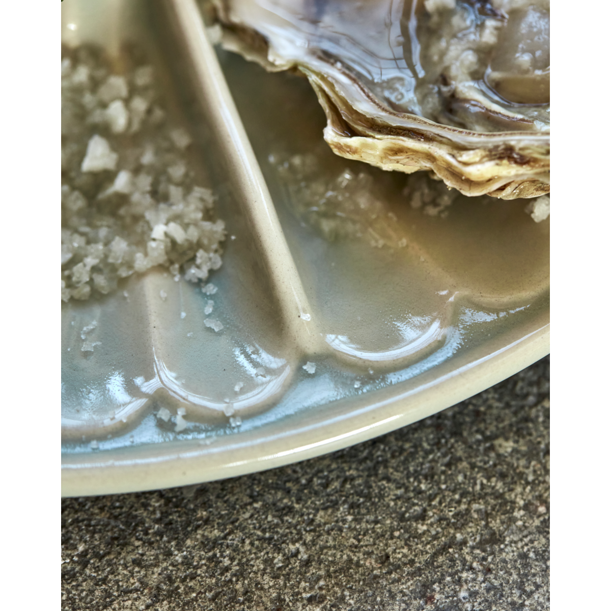 Prato de servir, hddiva, azul claro