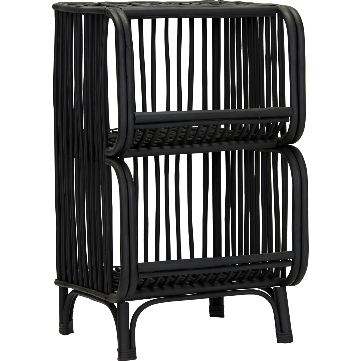 Mesa lateral, hdshelf, preto