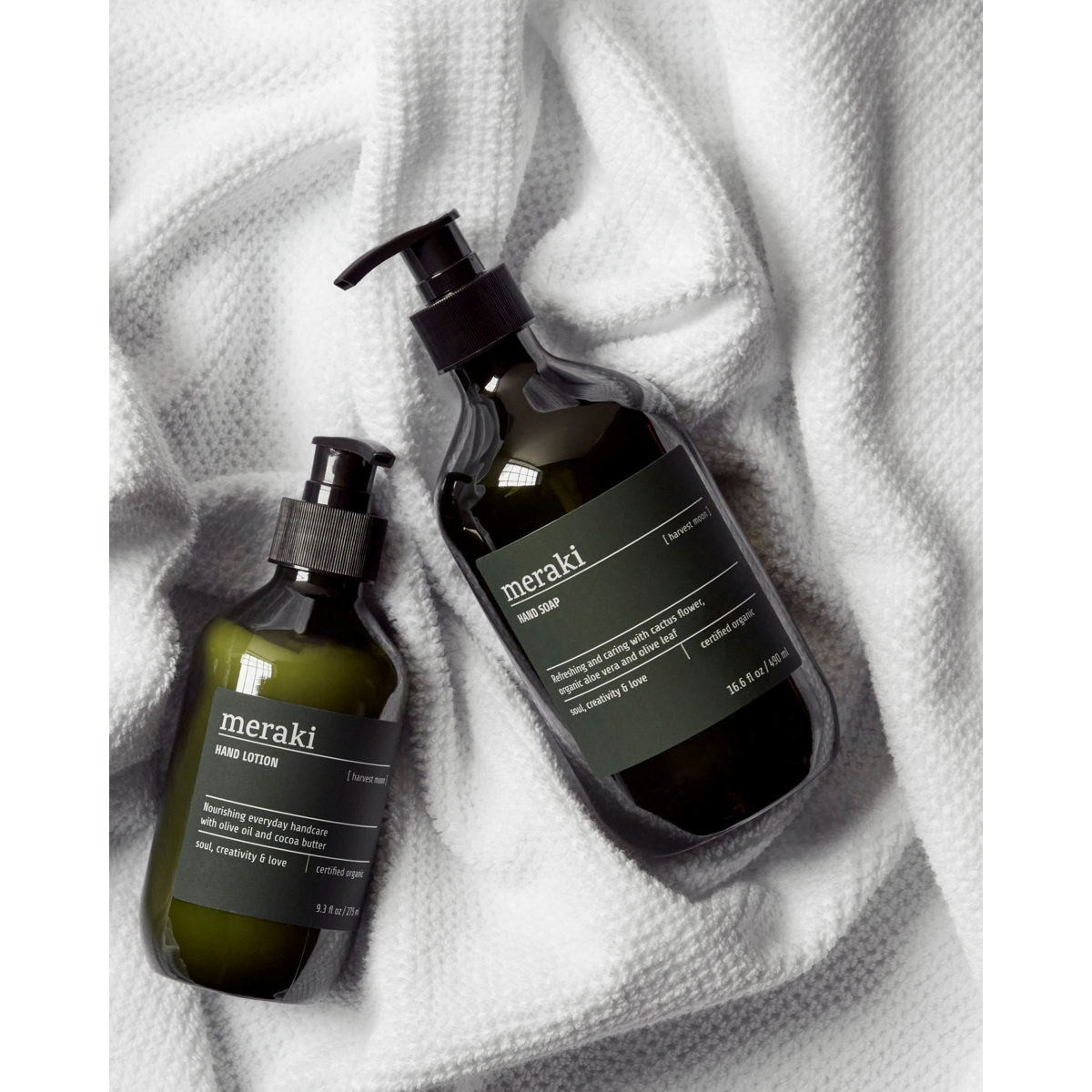 Sabão de mão, colheita lua, verde