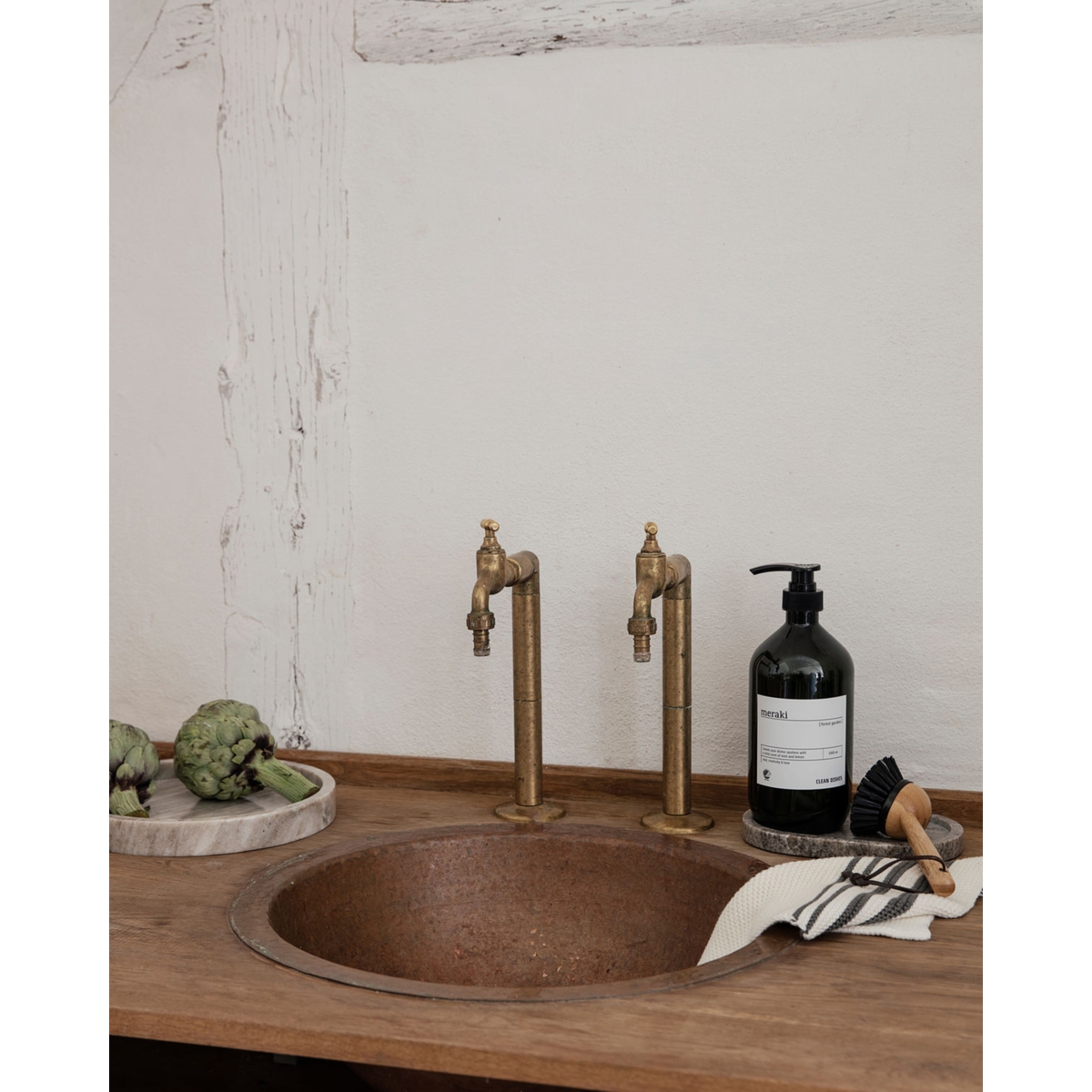 Detergente para lavar louça, jardim da floresta, verde