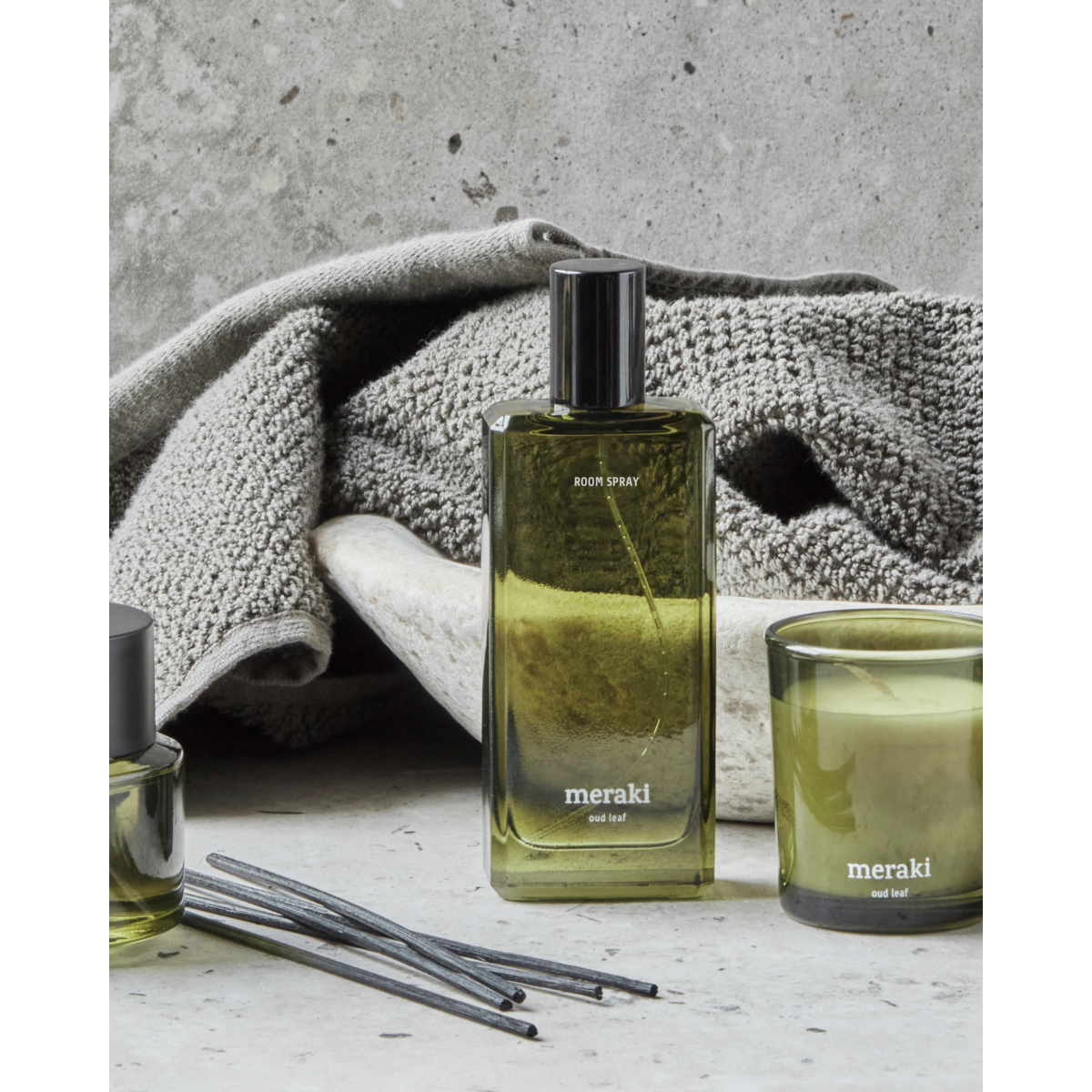 Salspray, folha de oud, verde