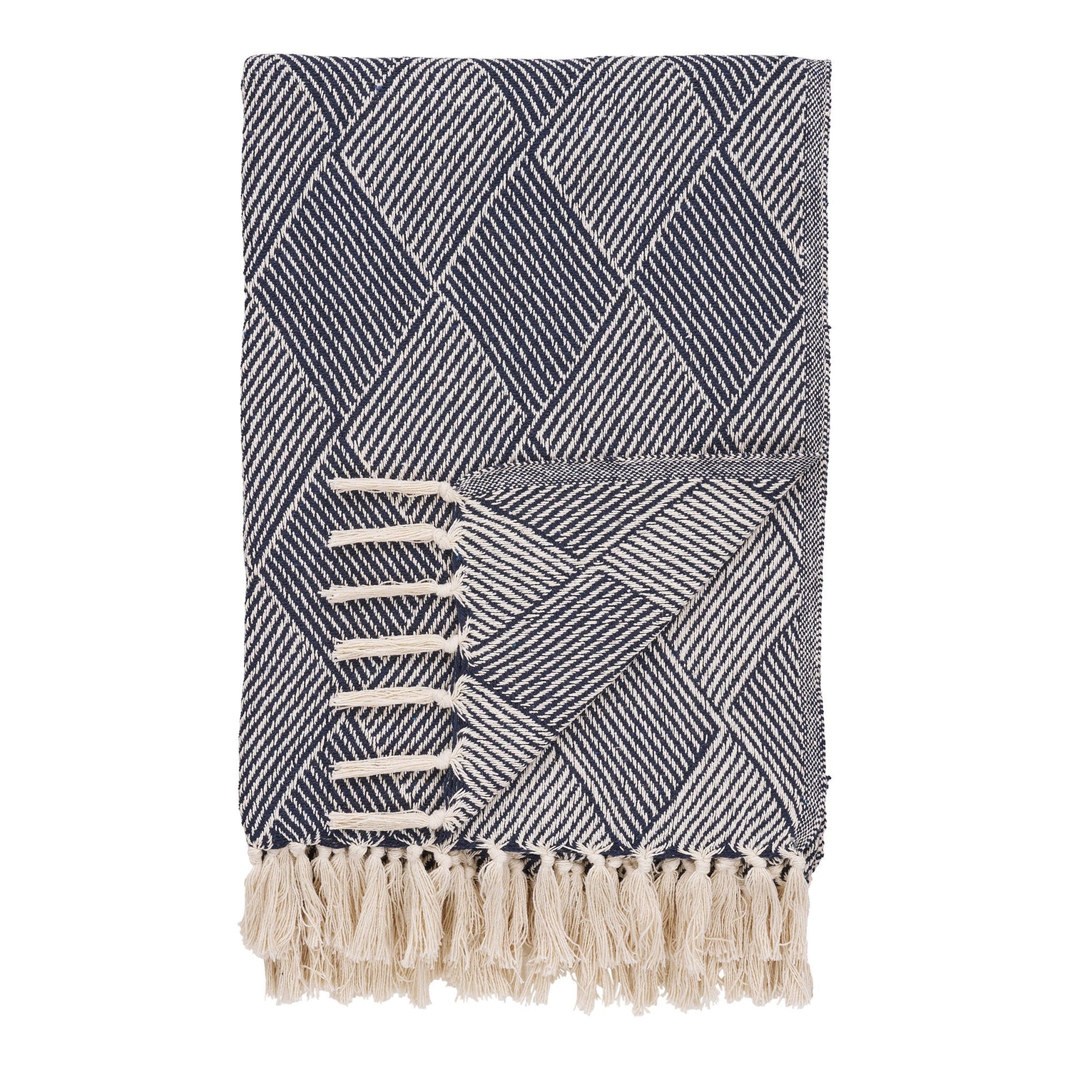 Xadrez, azul<br>130x180 cm