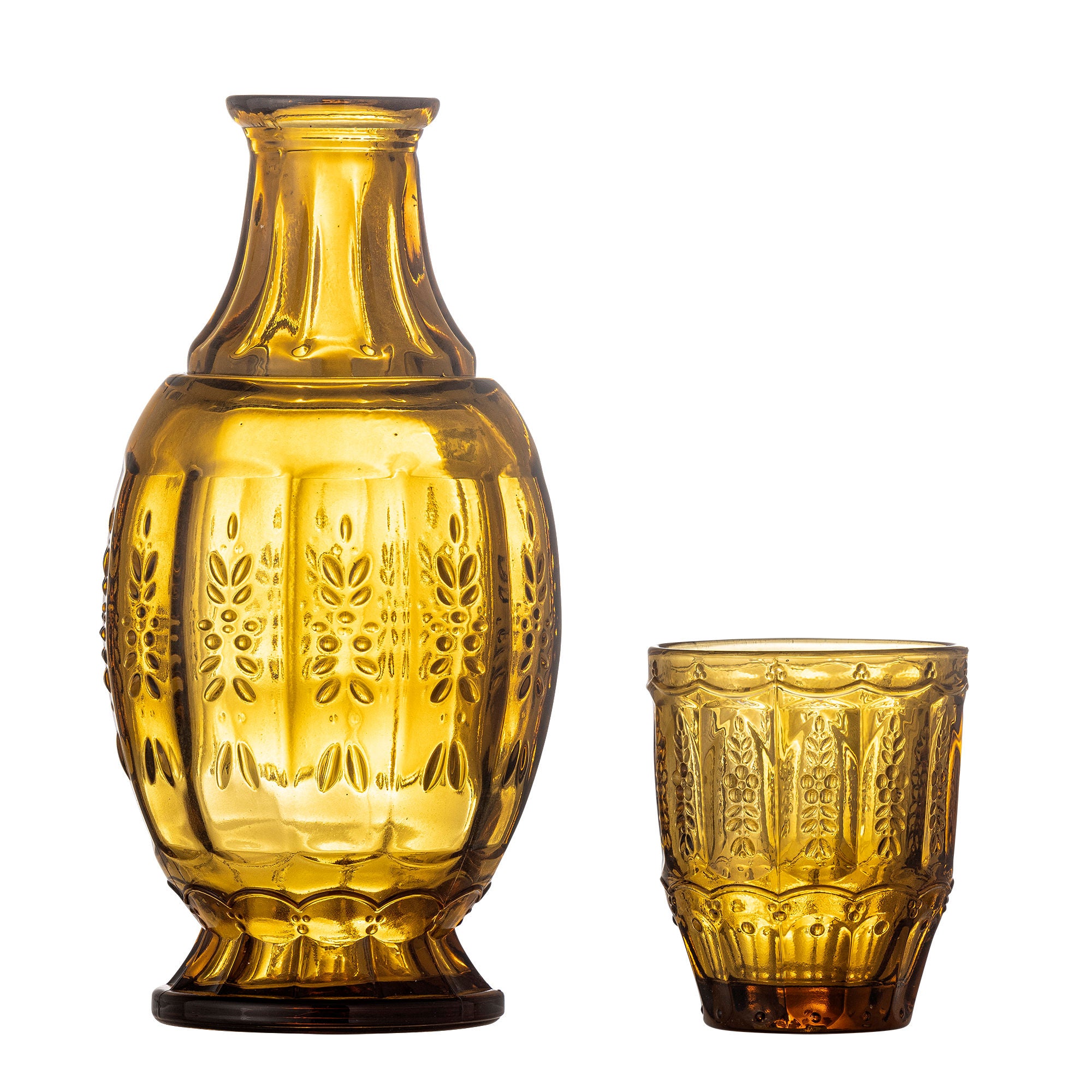 Coleção criativa Theon Carafe & Glass, marrom, vidro