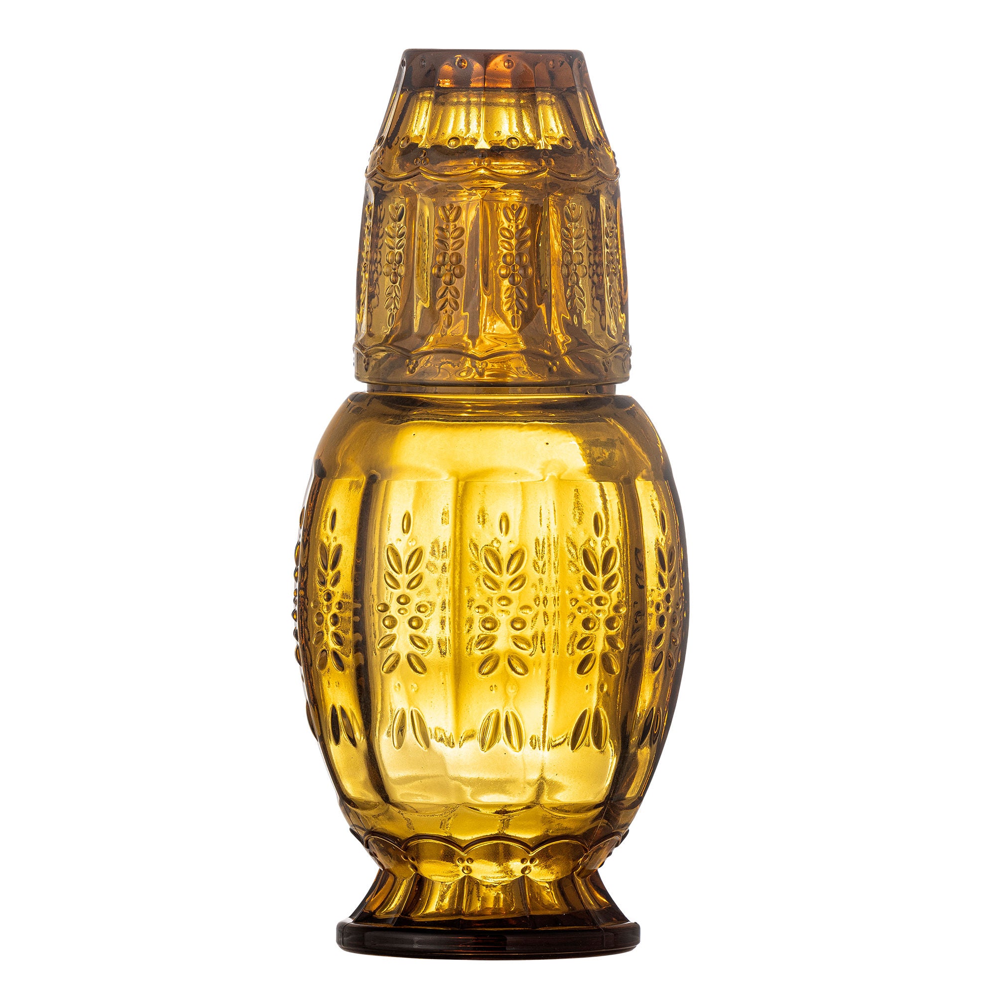 Coleção criativa Theon Carafe & Glass, marrom, vidro