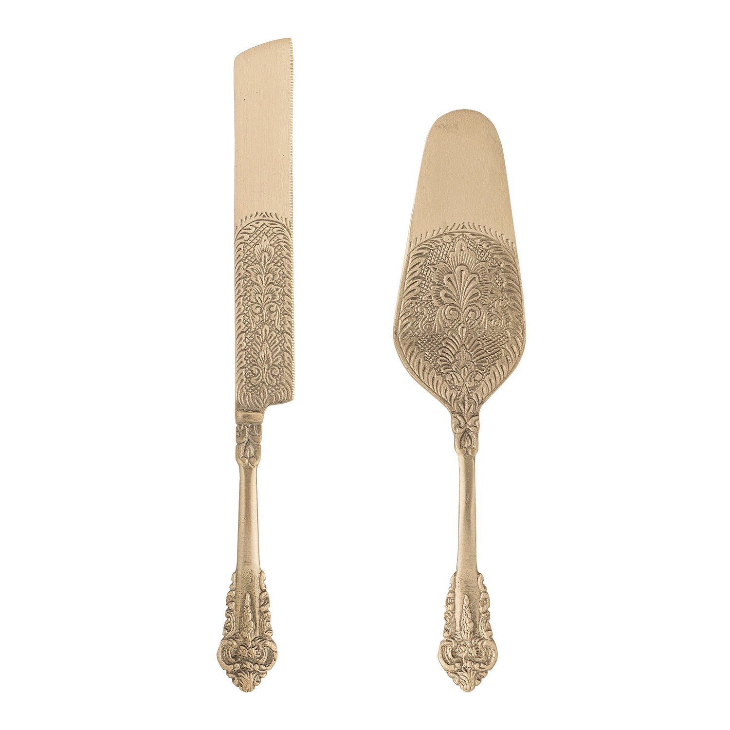 Bloomingville Kalima Cake Spade, Brass, Brass