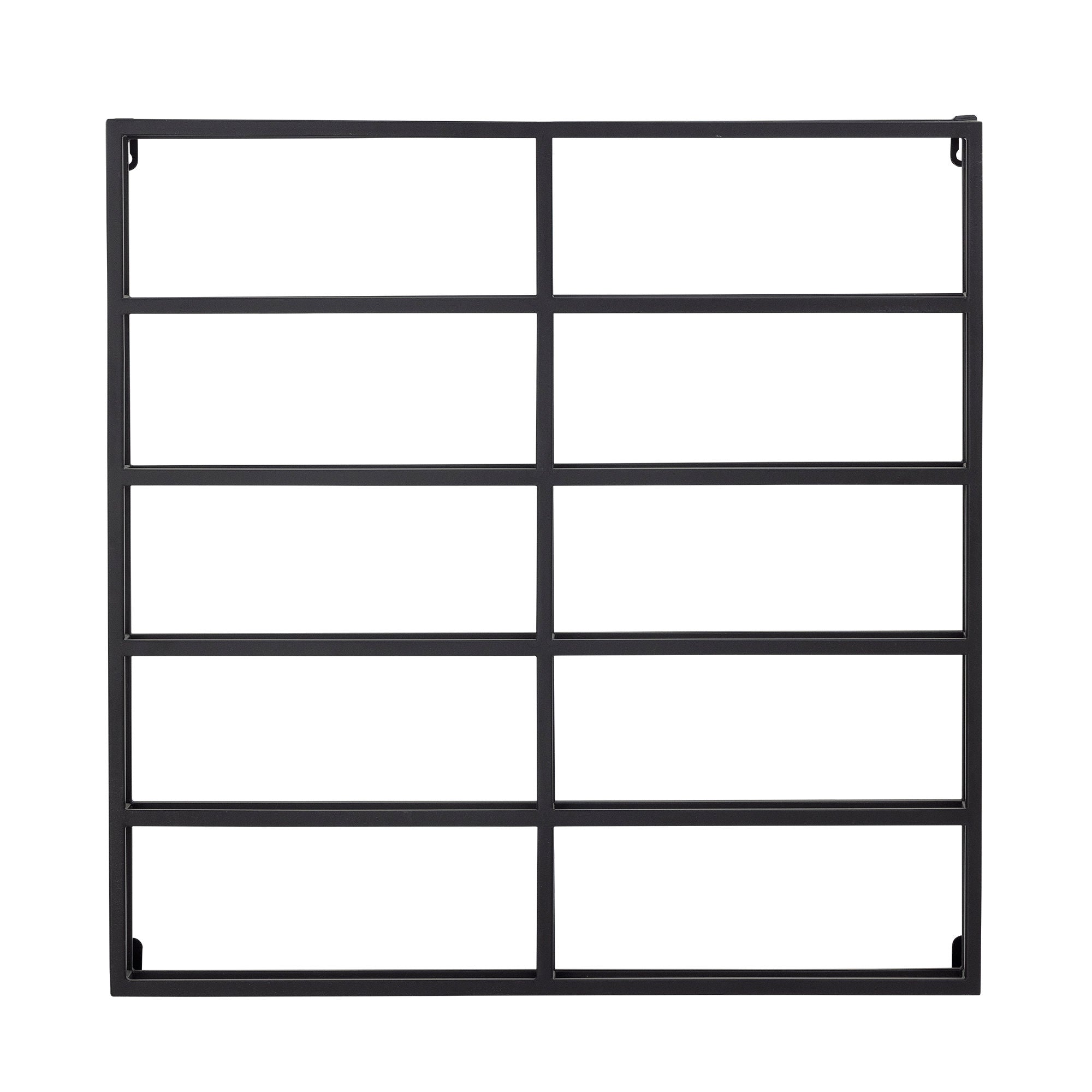 Bloomingville Magne Wine Rack, preto, metal