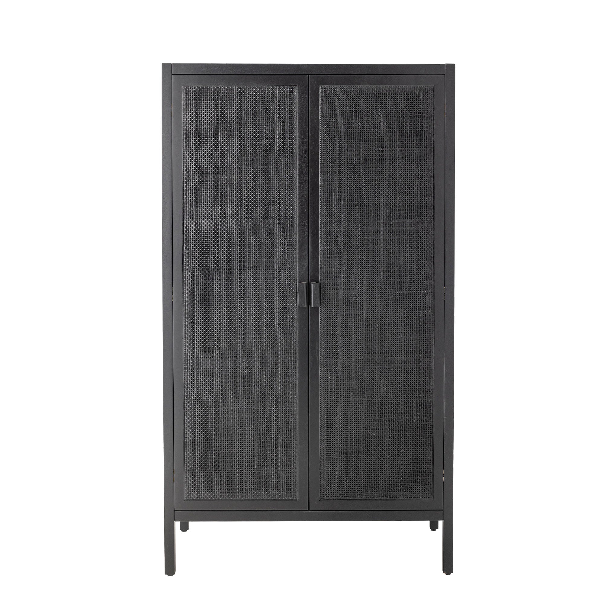Gabinete de Bloomingville Marikka, preto, FSC 100%® mogno