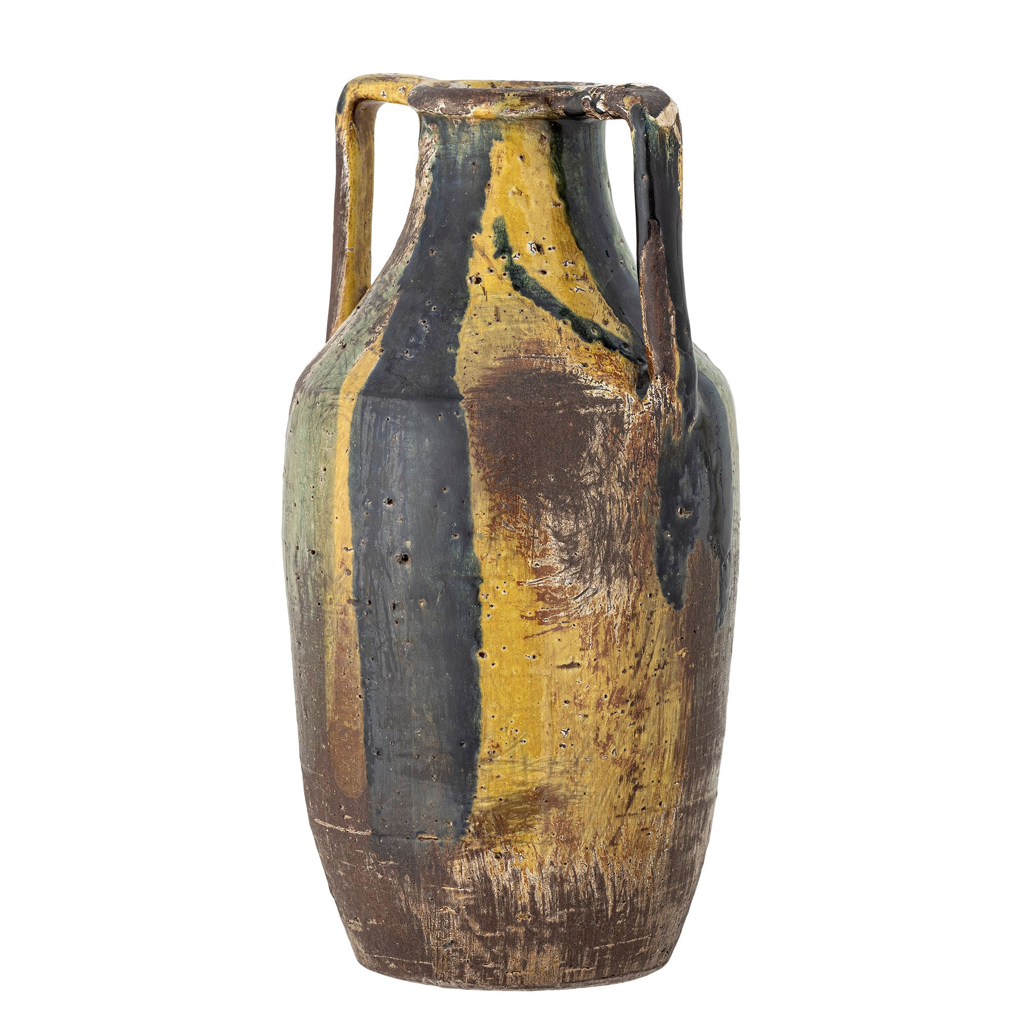 Coleção criativa Vaso Wilder Deko, amarelo, terracota