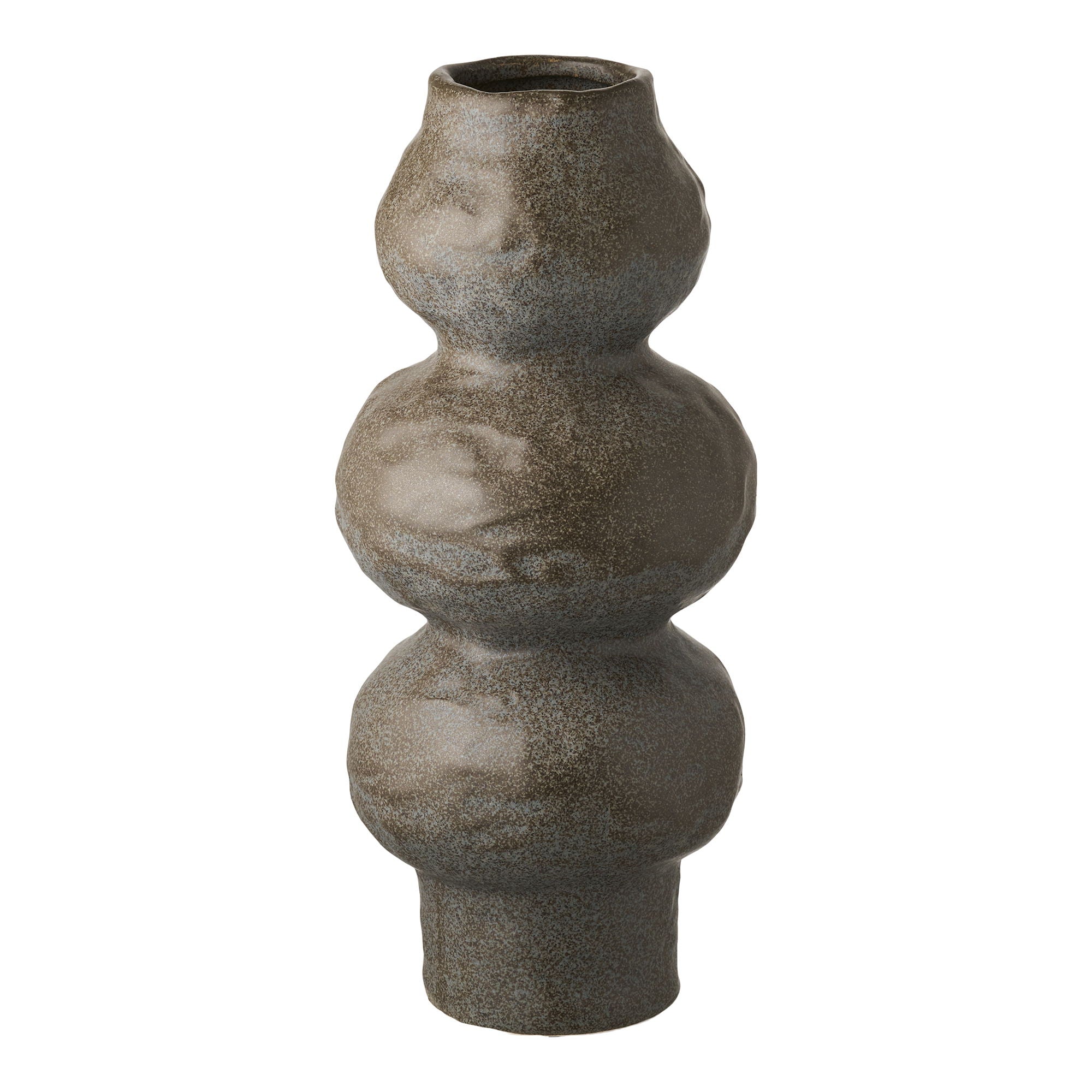 Vaso - vaso, cerâmica, cinza escuro Ø14.5x33.5 cm