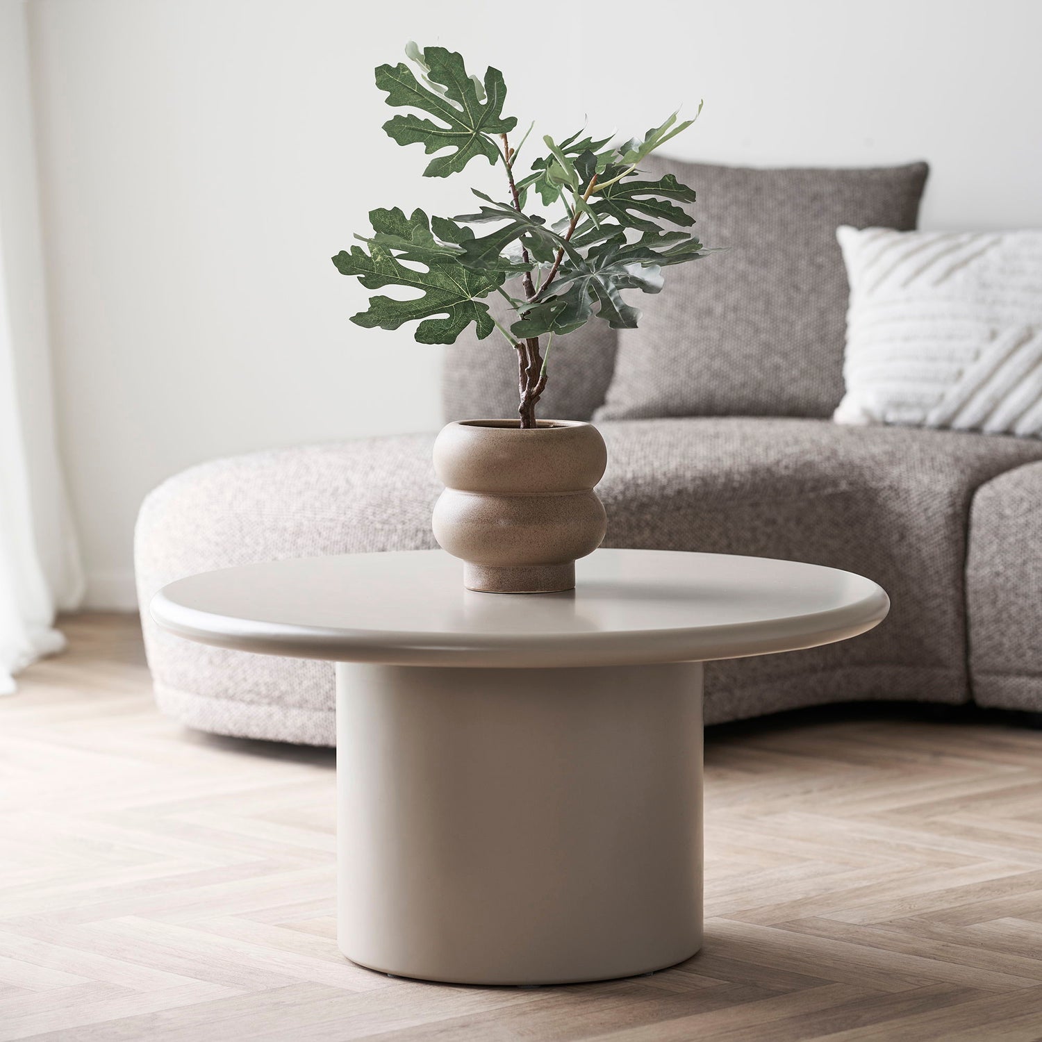 Pote de ervas - Pote de ervas, cerâmica, marrom Ø19x17,5 cm