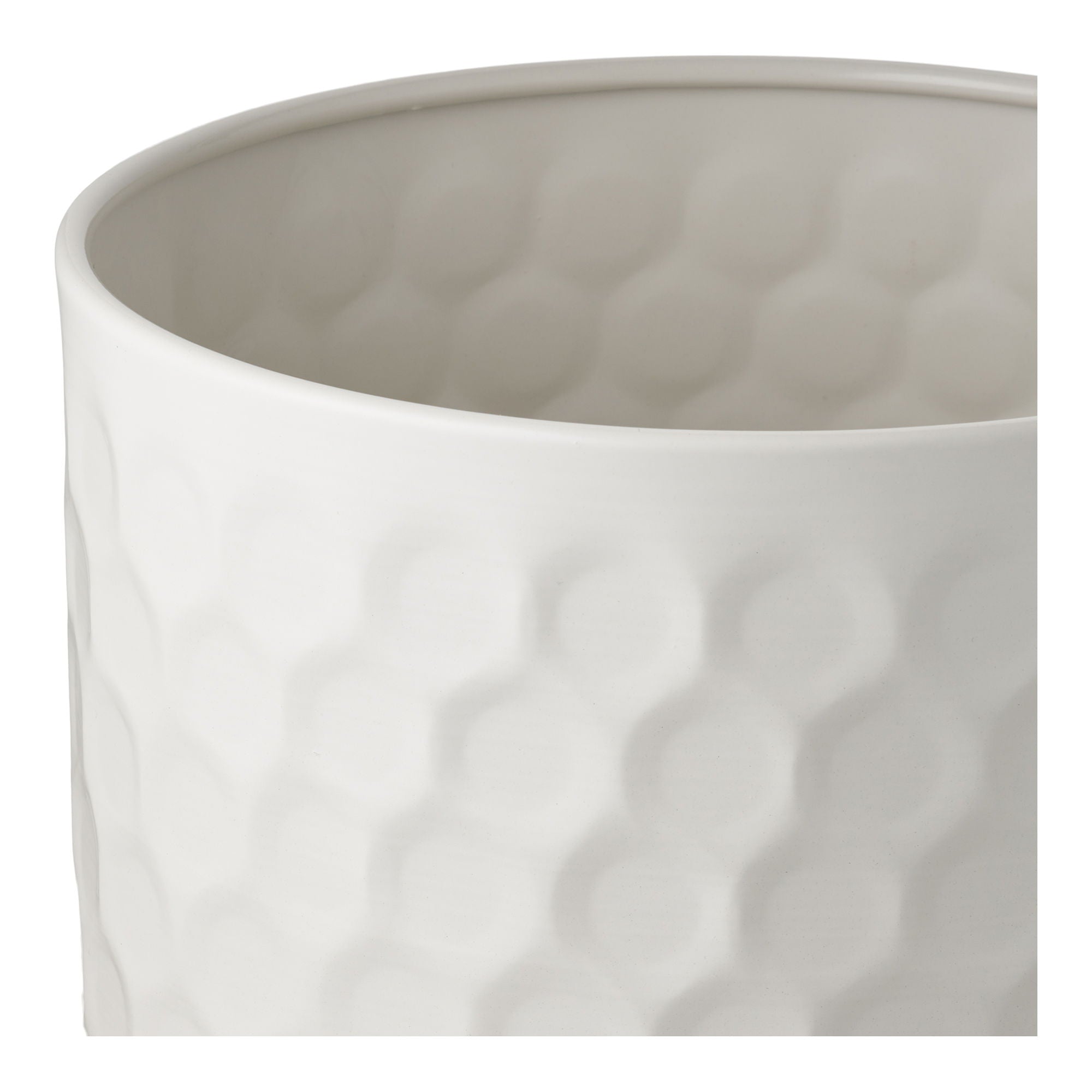 Pote de ervas - panela de ervas, aço, branco Ø24.5x21 cm