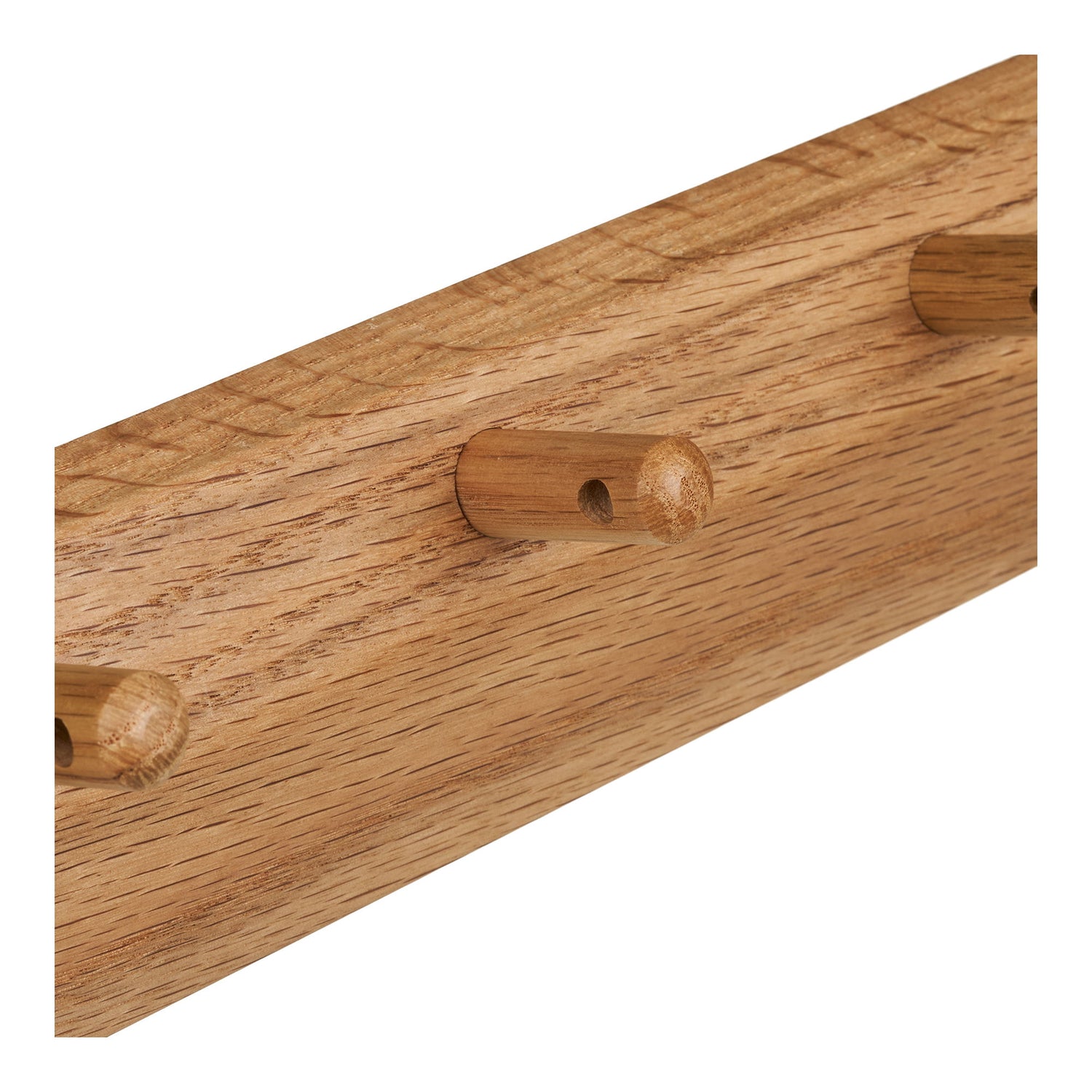 Barco ganchos com 5 ganchos - ganchos com 5 ganchos, Oak 50x8,5 cm