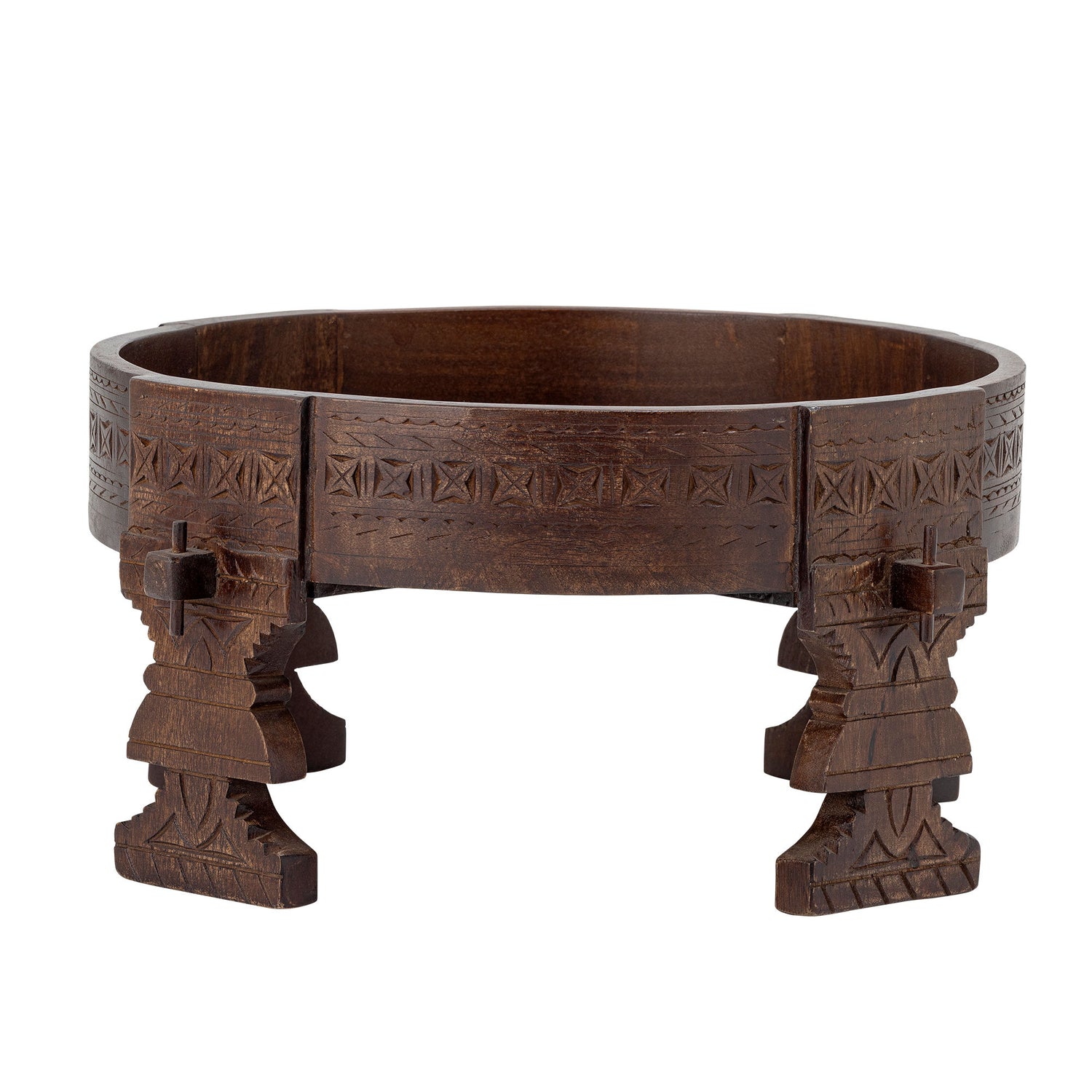 Coleção criativa Paloma Stool, Brown, Mango