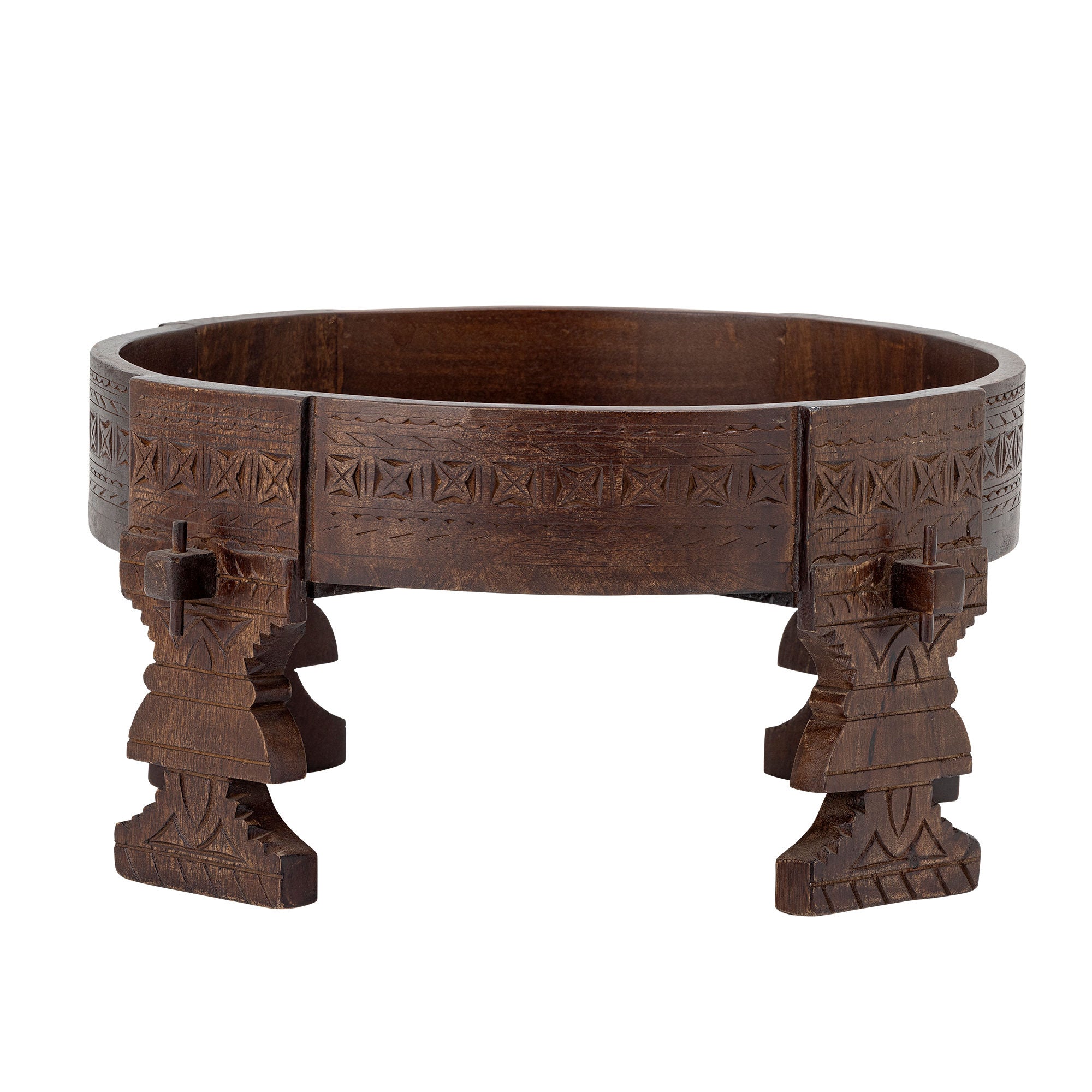 Coleção criativa Paloma Stool, Brown, Mango