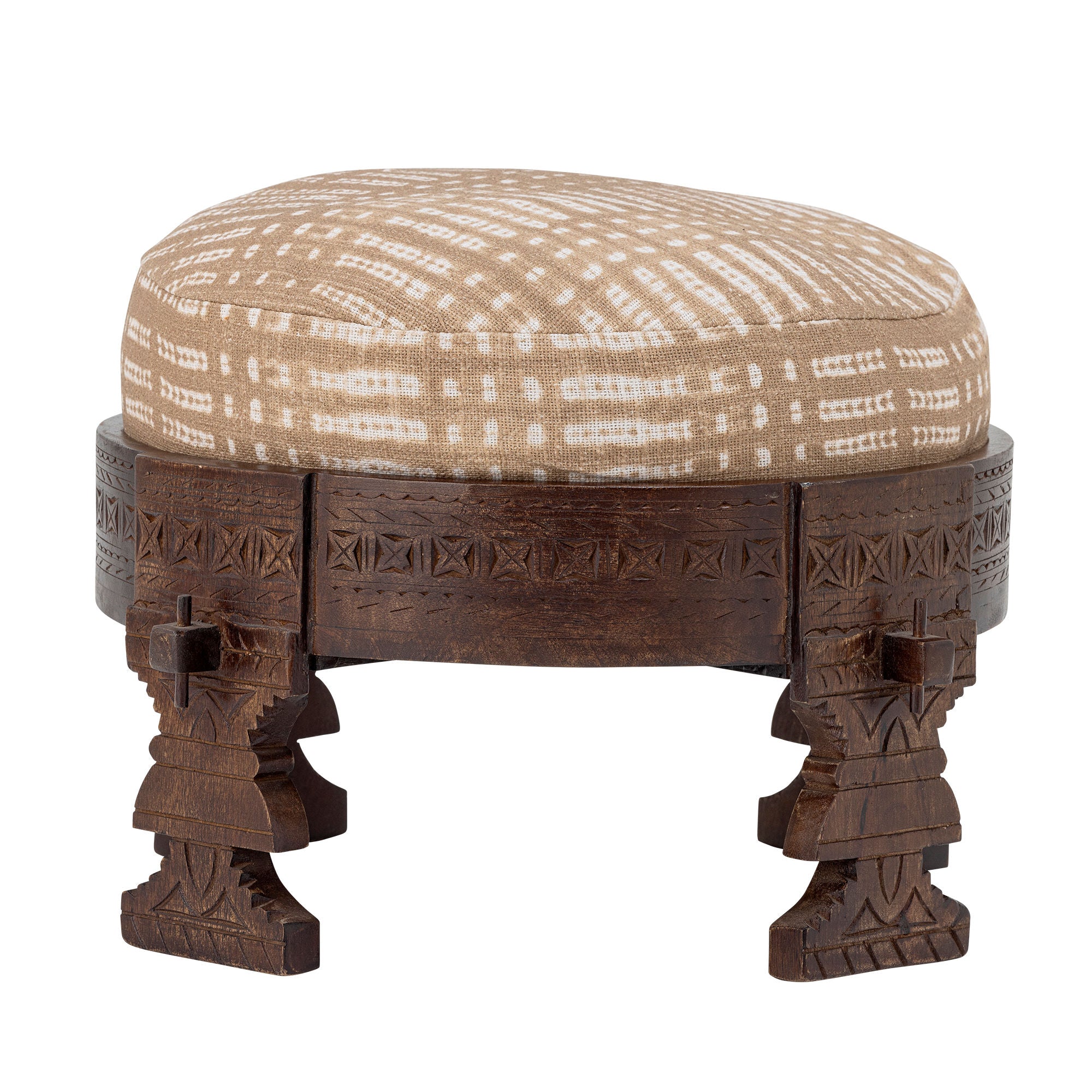 Coleção criativa Paloma Stool, Brown, Mango