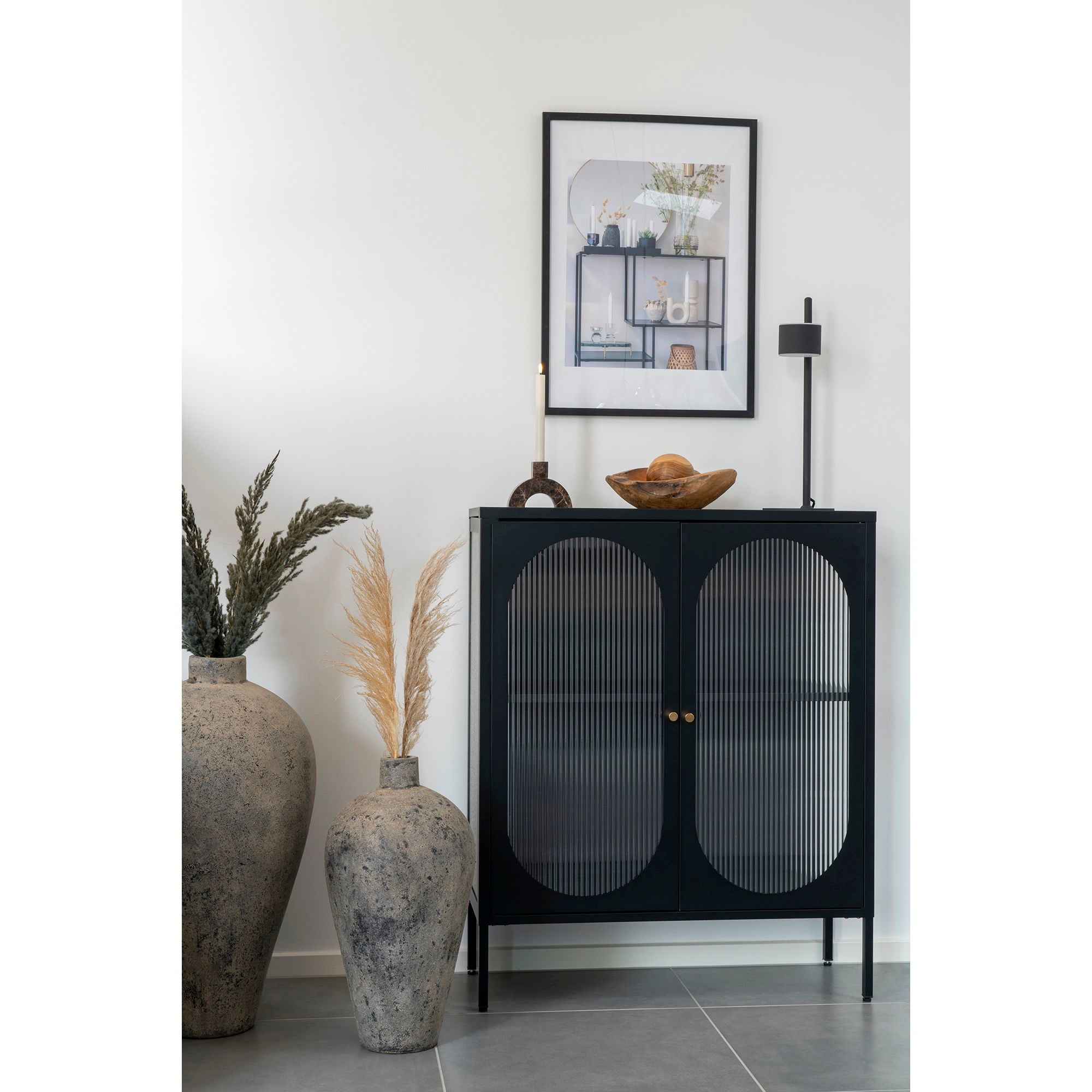 Marbella Frame Display - Exibição do quadro, 7 PCs. Preto e 8 pcs. Natureza 50x70 cm