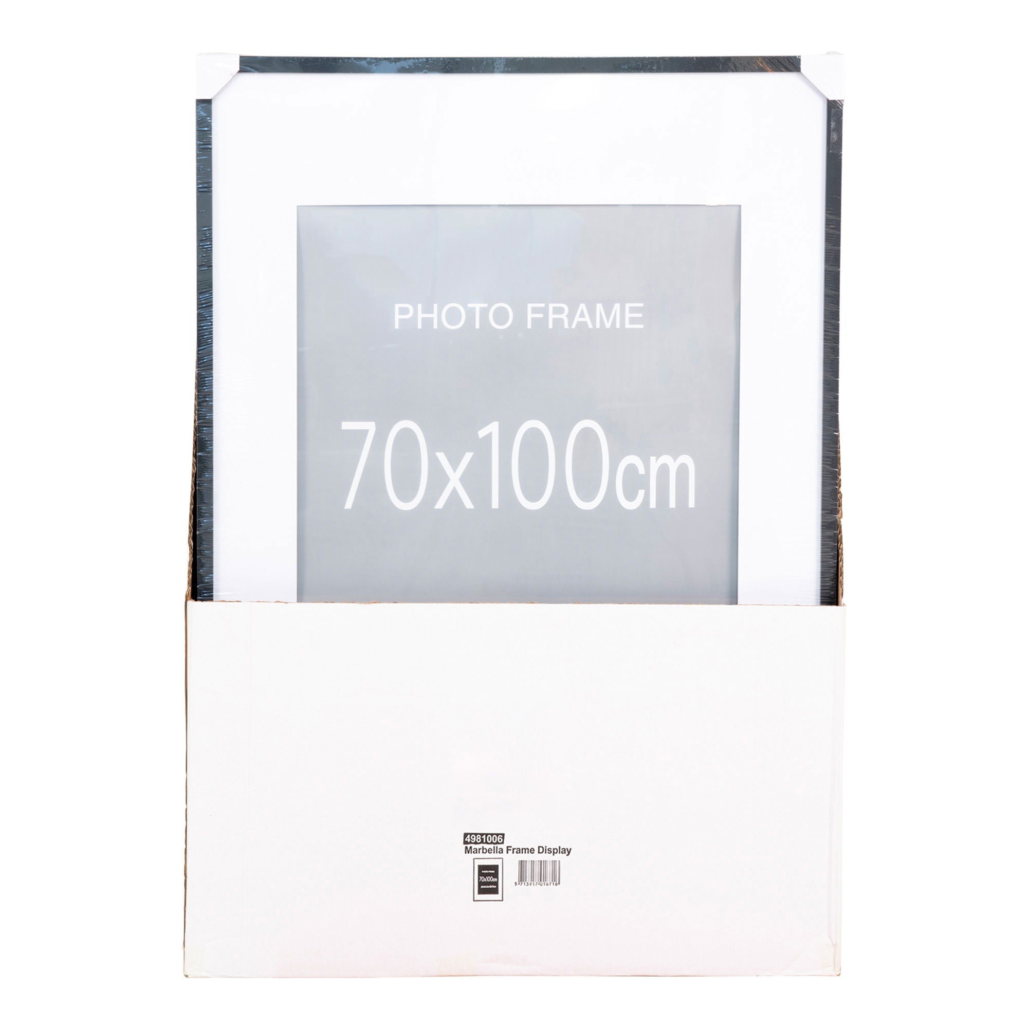 Marbella Frame Display - Exibição do quadro, 7 PCs. Preto e 8 pcs. Natureza 70x100 cm