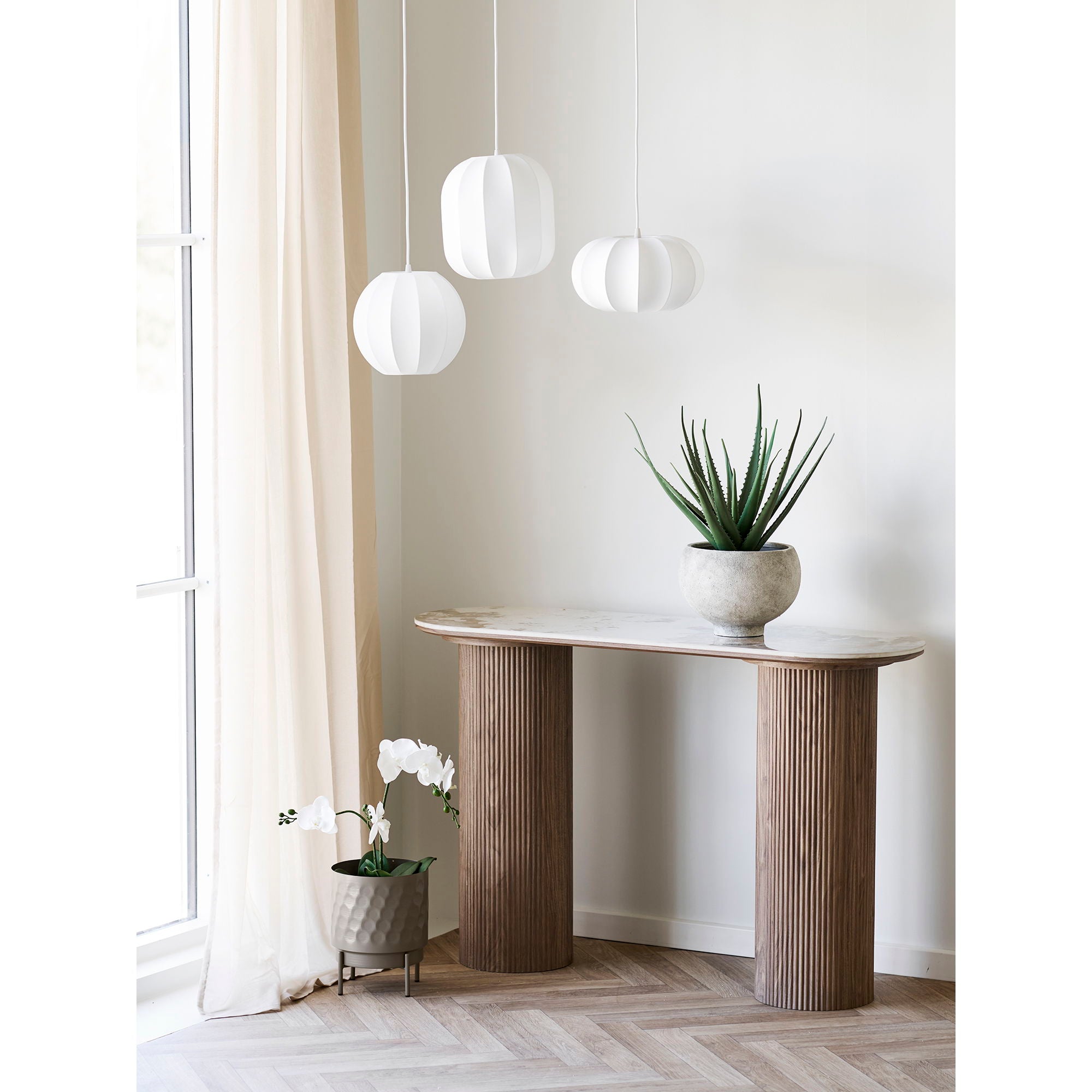 Coventry Pingente - pendente, branco Ø25 cm