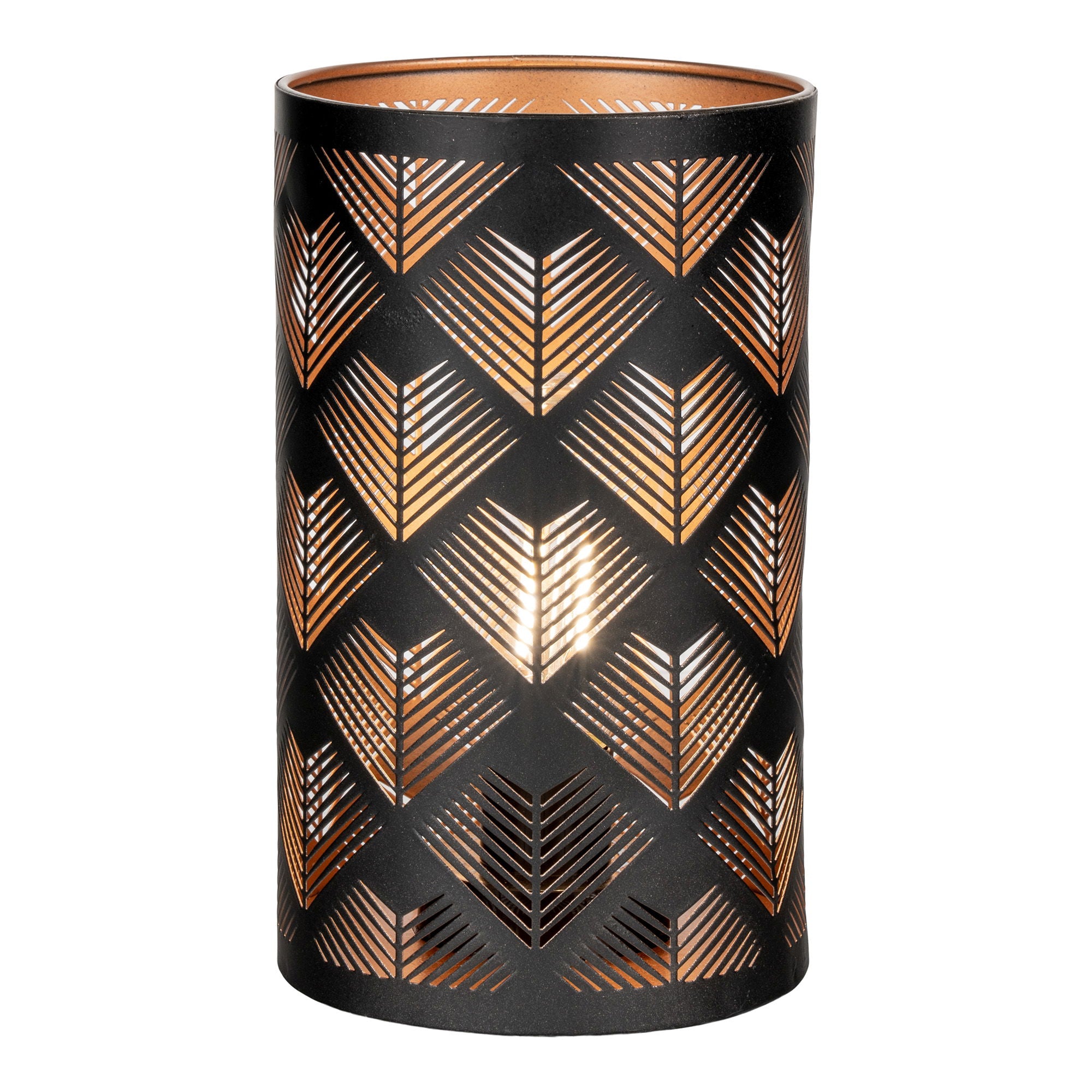 Visor de LED da lanterna NATA - tela LED da lanterna, preto/cobre 60 pcs.