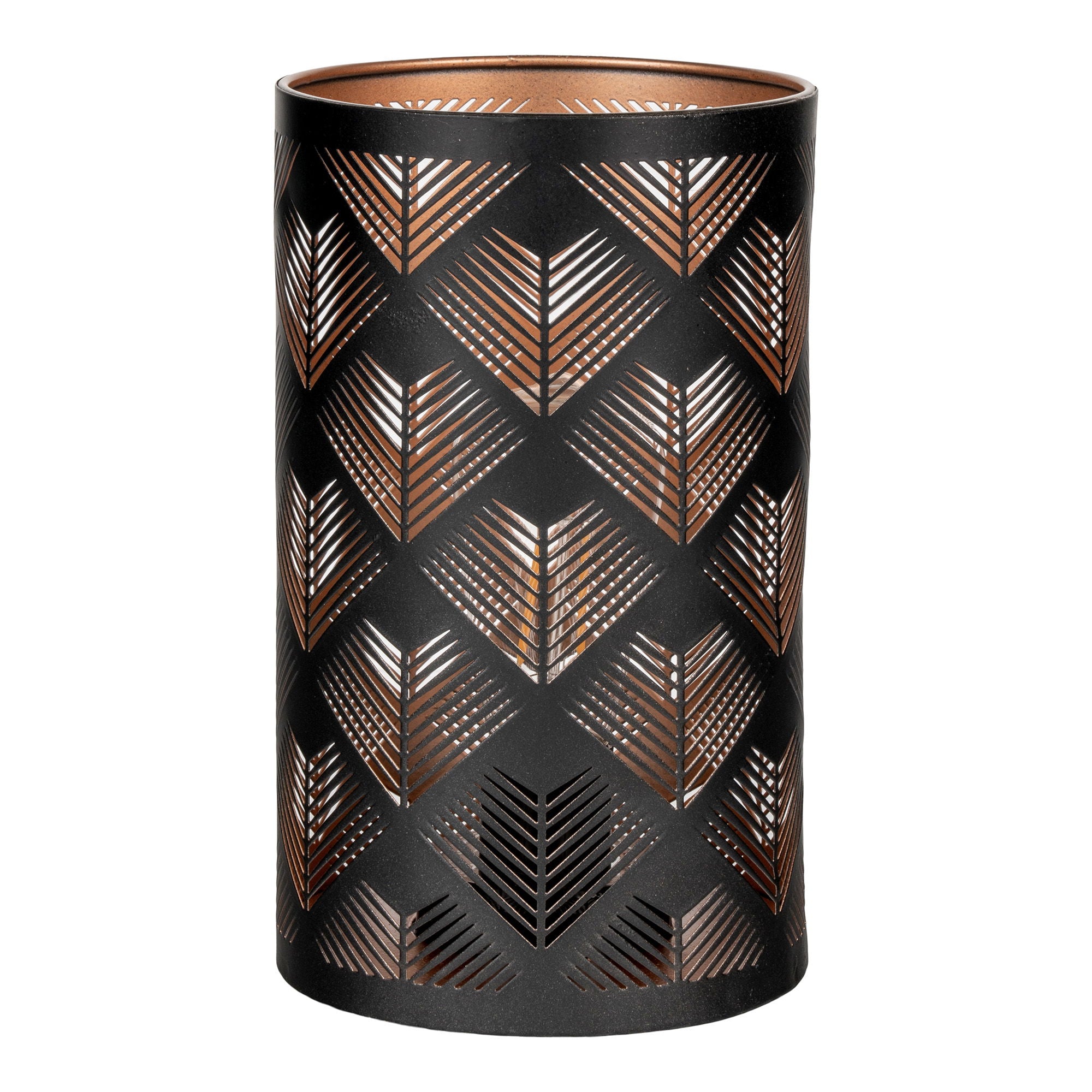 Visor de LED da lanterna NATA - tela LED da lanterna, preto/cobre 60 pcs.