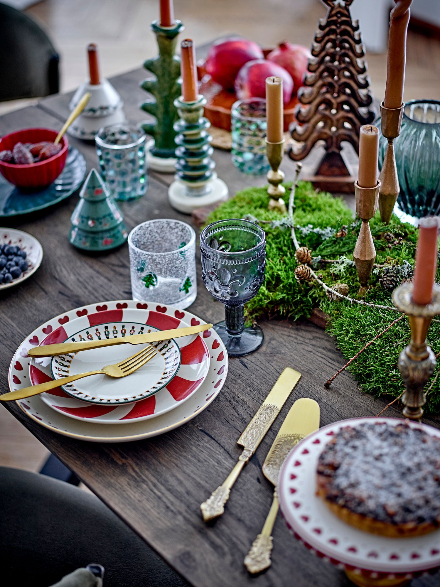 Bloomingville Kalima Cake Spade, Brass, Brass